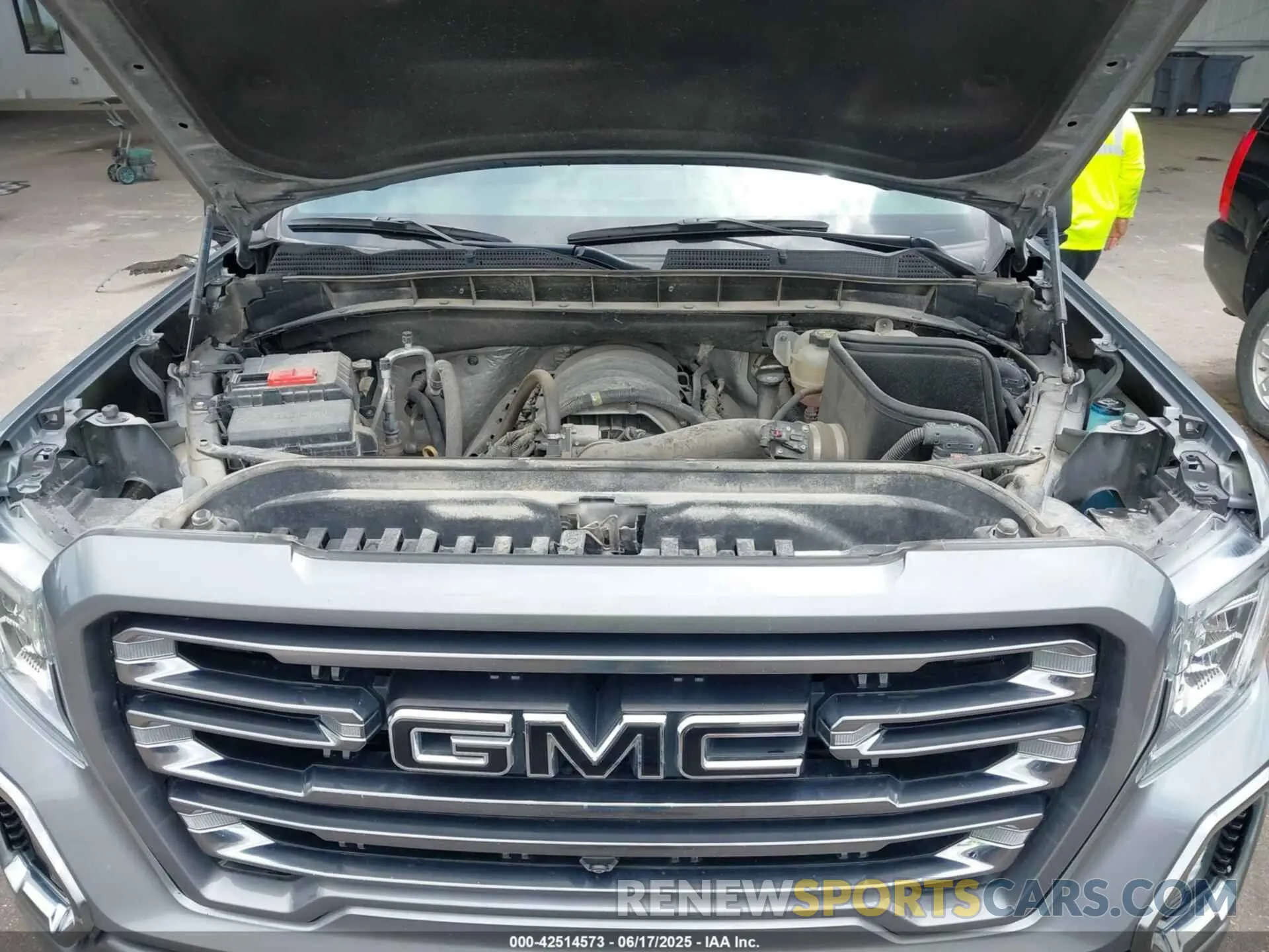 10 fotografías del automóvil dañado 3GTP9EEL7KG193816 GMC SIERRA 1500 2019