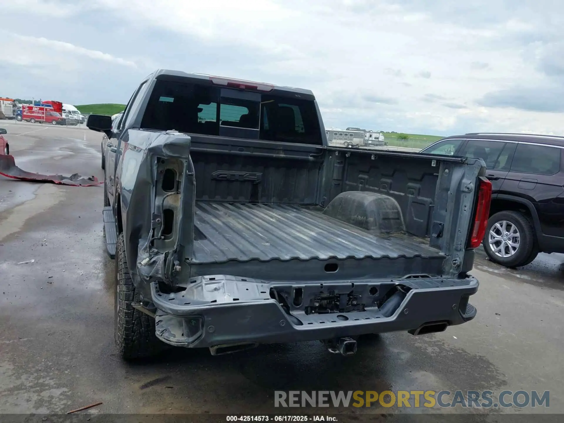 17 fotografías del automóvil dañado 3GTP9EEL7KG193816 GMC SIERRA 1500 2019