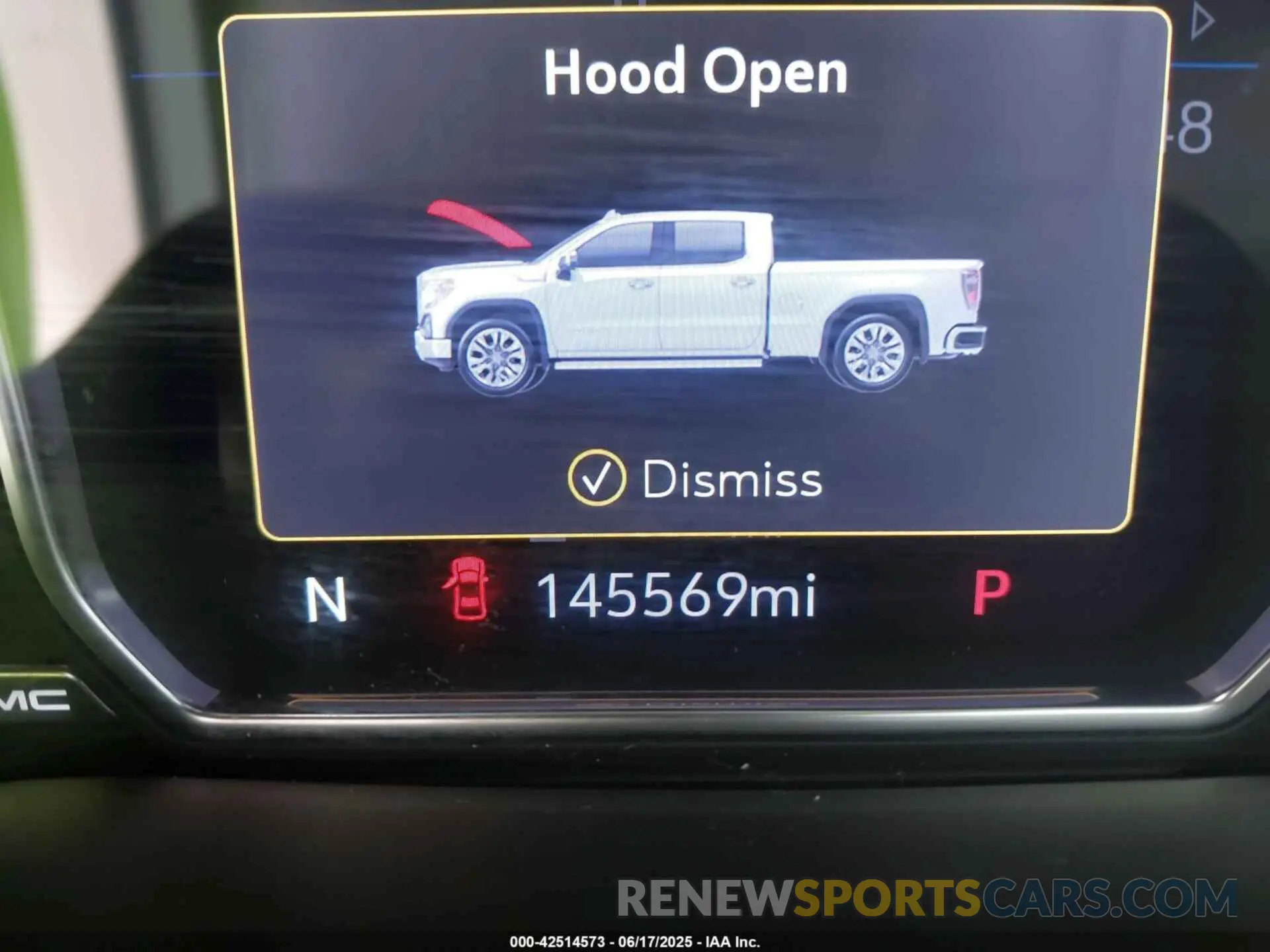 7 fotografías del automóvil dañado 3GTP9EEL7KG193816 GMC SIERRA 1500 2019