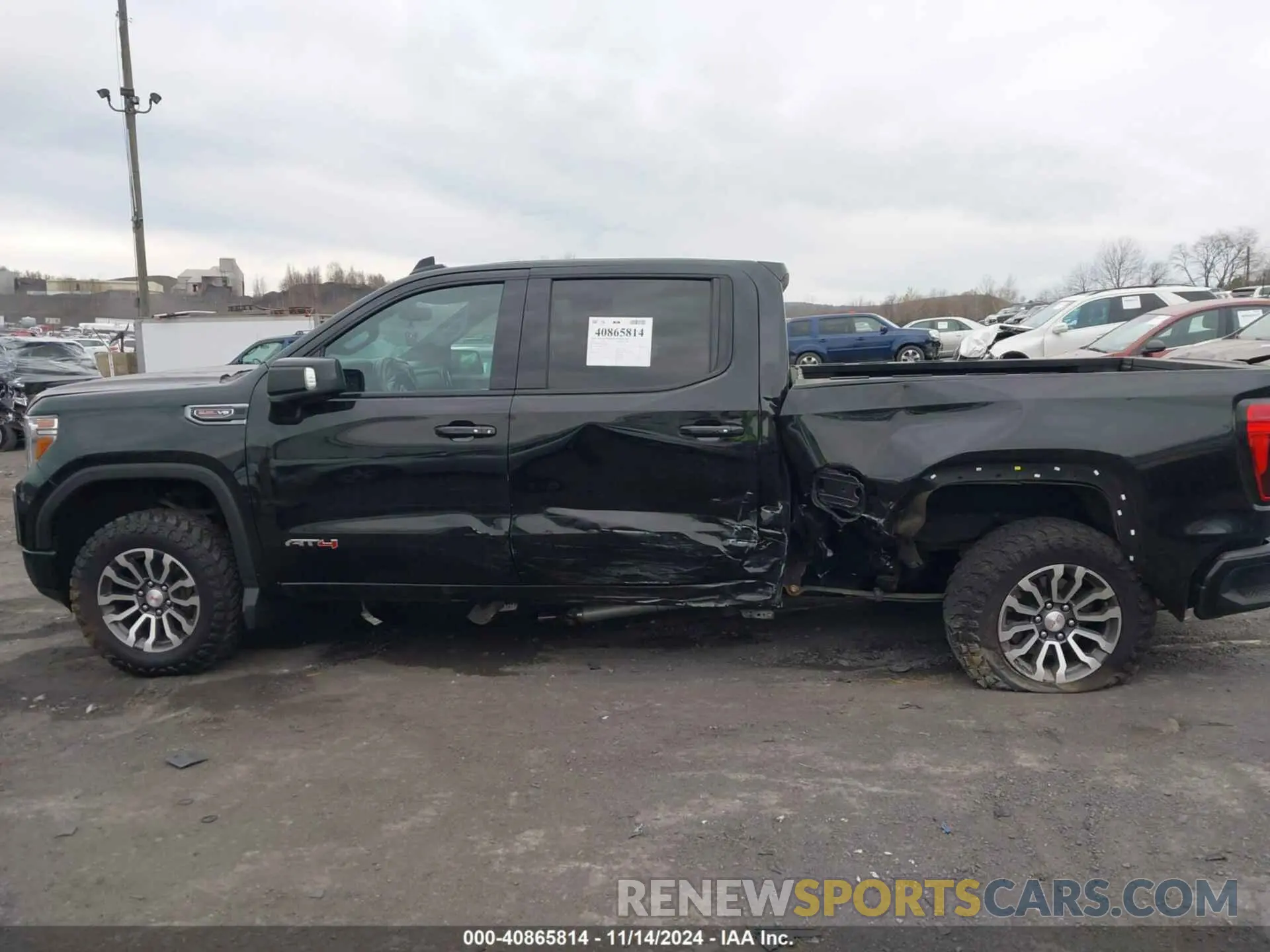 14 fotografías del automóvil dañado 3GTP9EEL7KG243954 GMC SIERRA 1500 2019