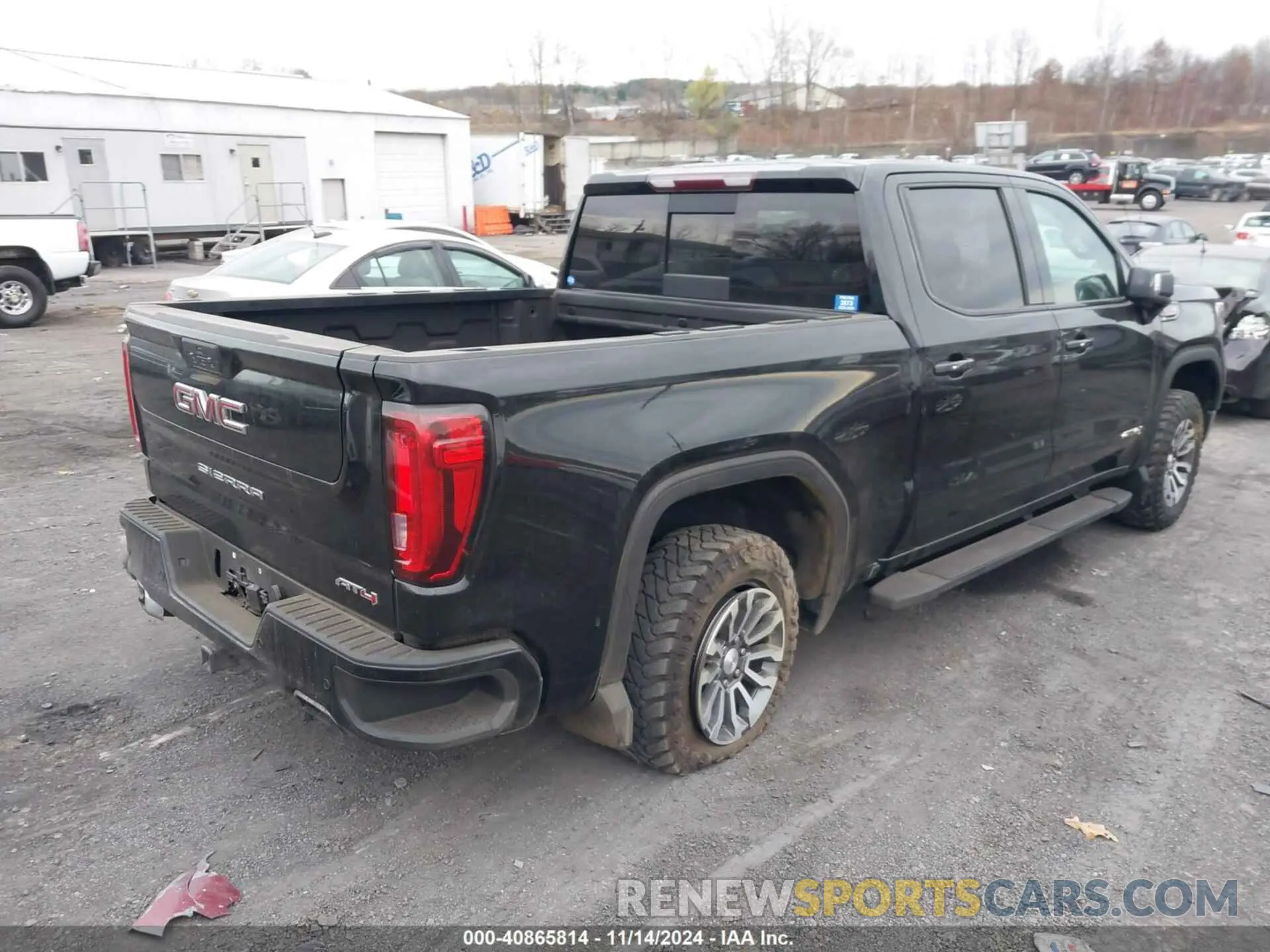 4 fotografías del automóvil dañado 3GTP9EEL7KG243954 GMC SIERRA 1500 2019