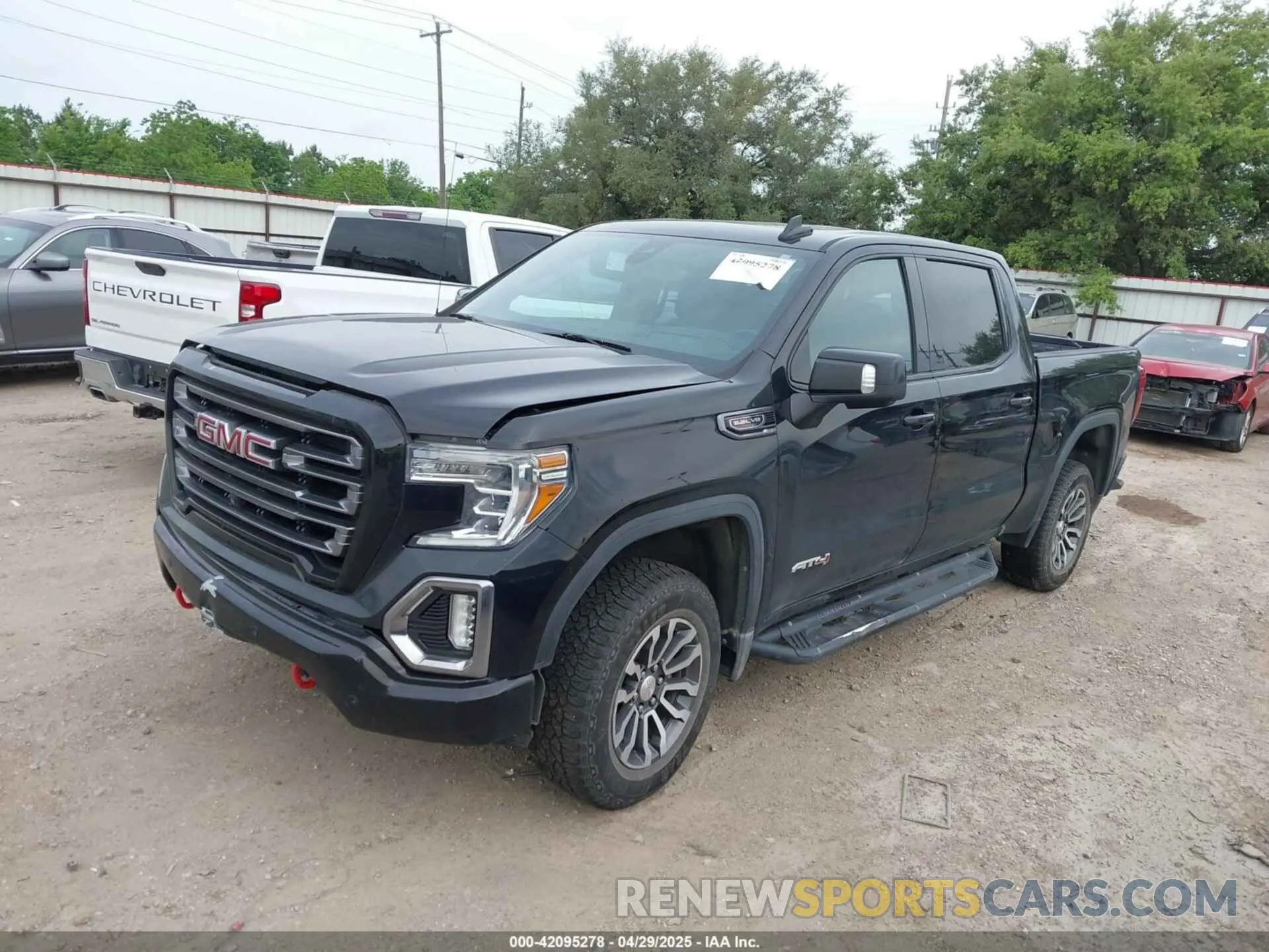 2 fotografías del automóvil dañado 3GTP9EEL8KG131096 GMC SIERRA 1500 2019