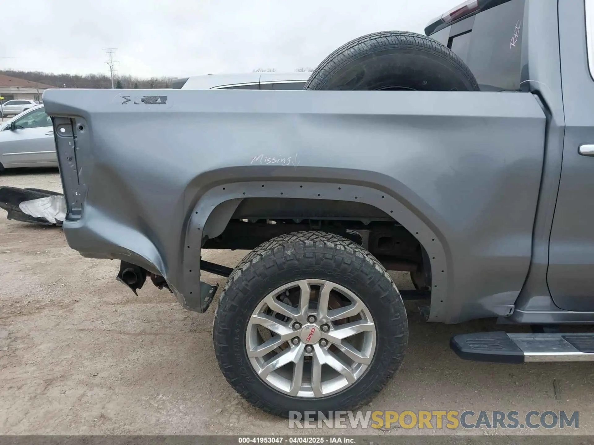 20 fotografías del automóvil dañado 3GTU9DED0KG290104 GMC SIERRA 1500 2019