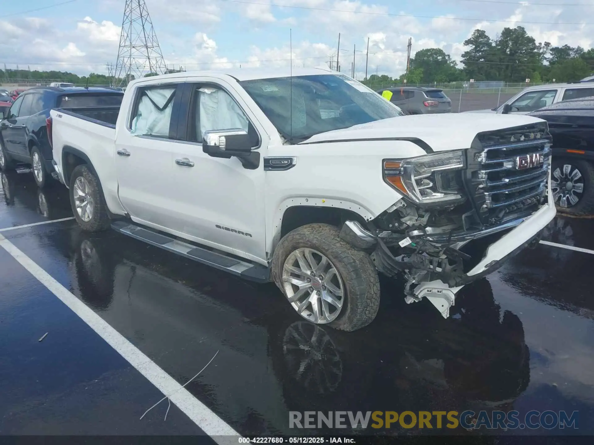 1 fotografías del automóvil dañado 3GTU9DED3KG195956 GMC SIERRA 1500 2019