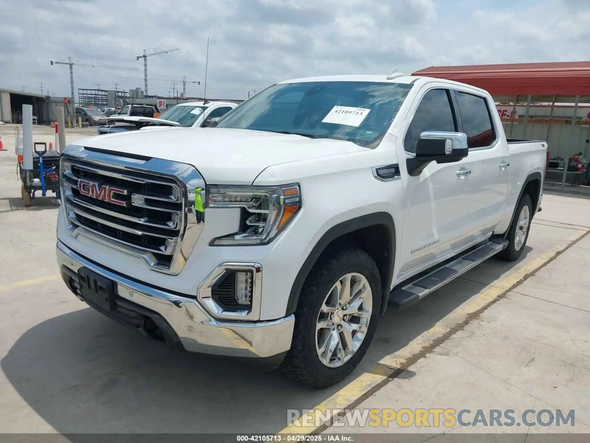 2 fotografías del automóvil dañado 3GTU9DED4KG197425 GMC SIERRA 1500 2019