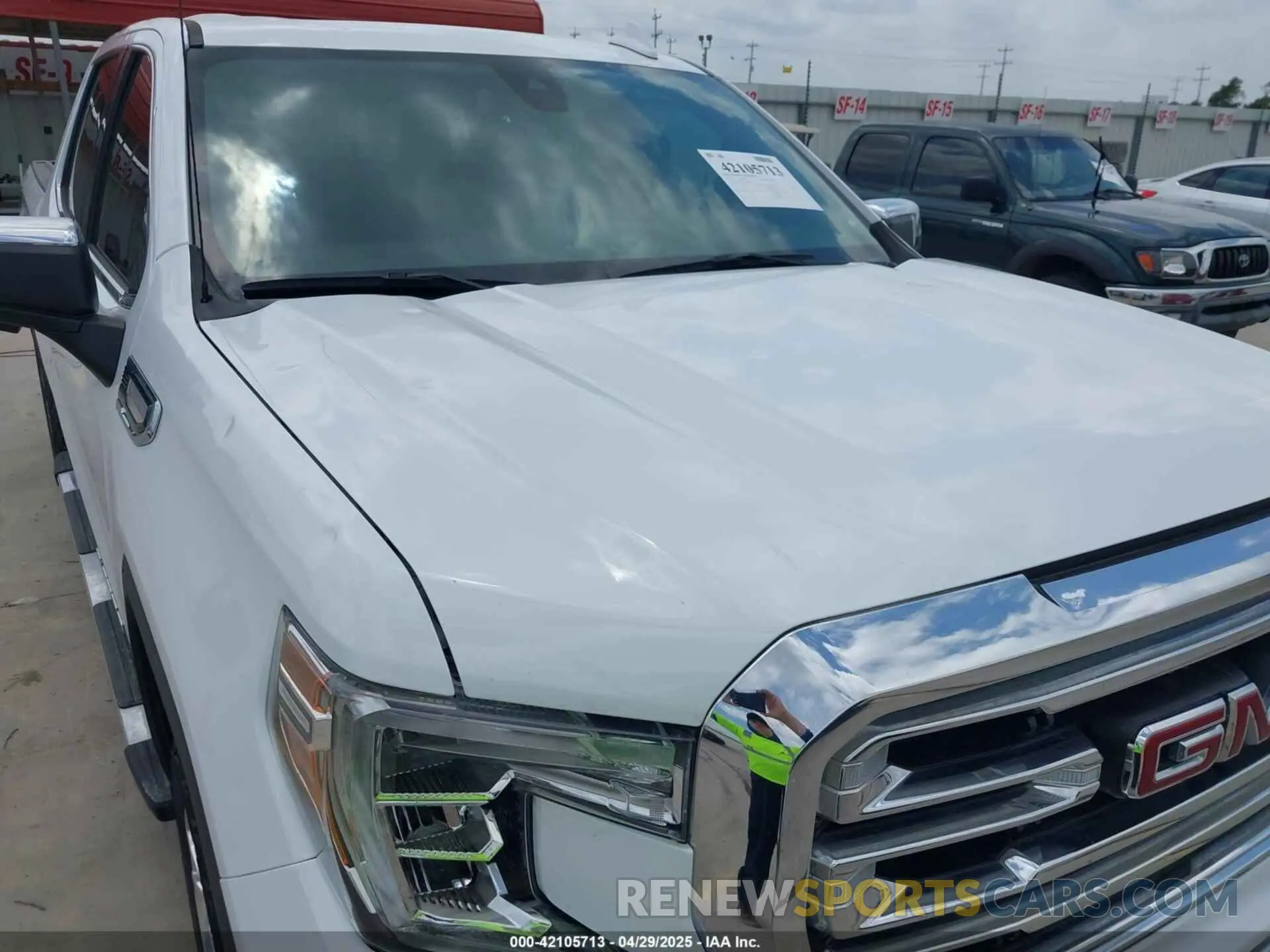 6 fotografías del automóvil dañado 3GTU9DED4KG197425 GMC SIERRA 1500 2019