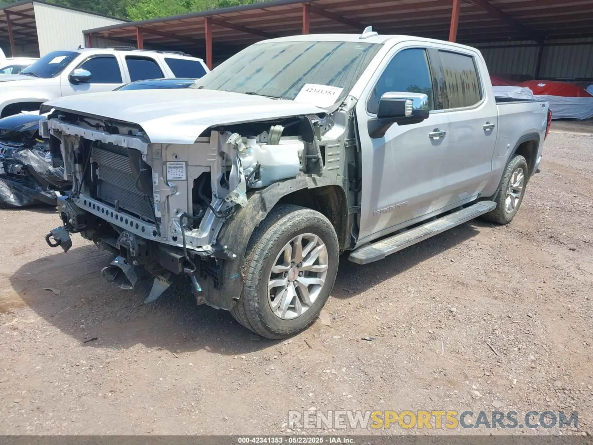 2 fotografías del automóvil dañado 3GTU9DED4KG203496 GMC SIERRA 1500 2019