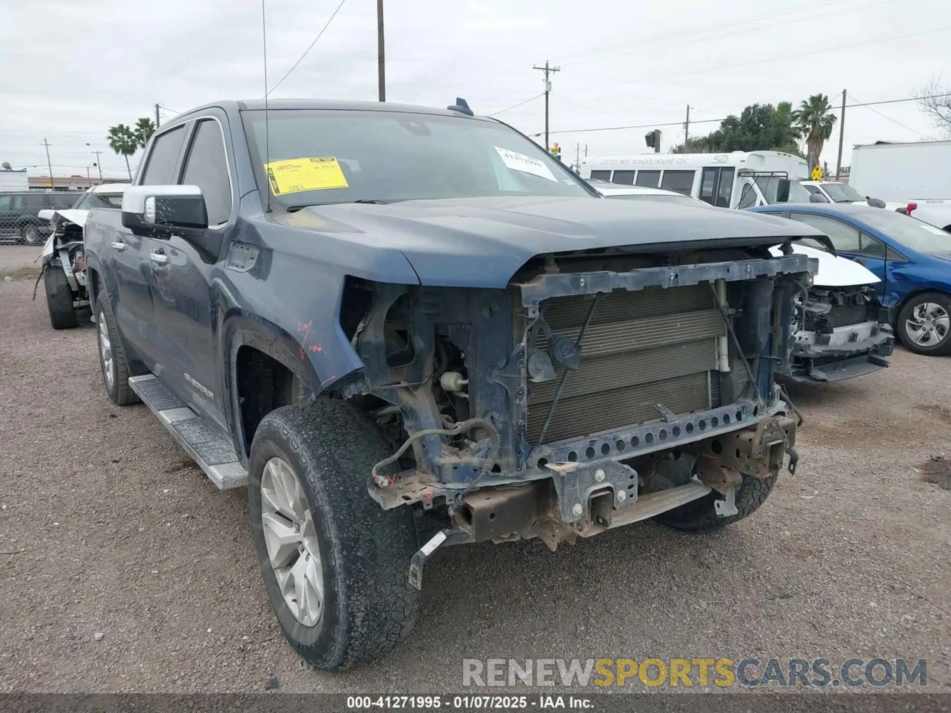 1 fotografías del automóvil dañado 3GTU9DED9KG187067 GMC SIERRA 1500 2019