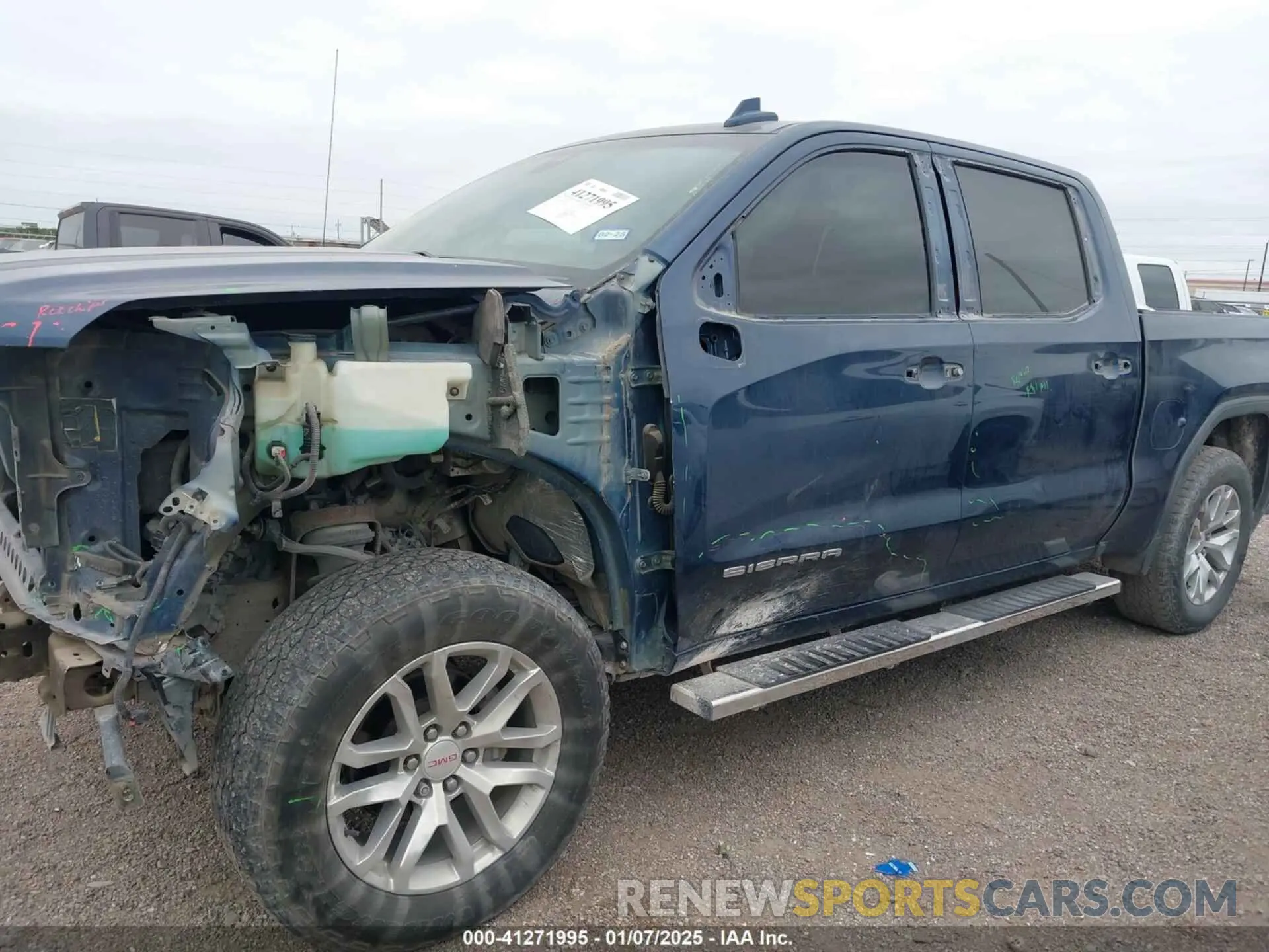 15 fotografías del automóvil dañado 3GTU9DED9KG187067 GMC SIERRA 1500 2019
