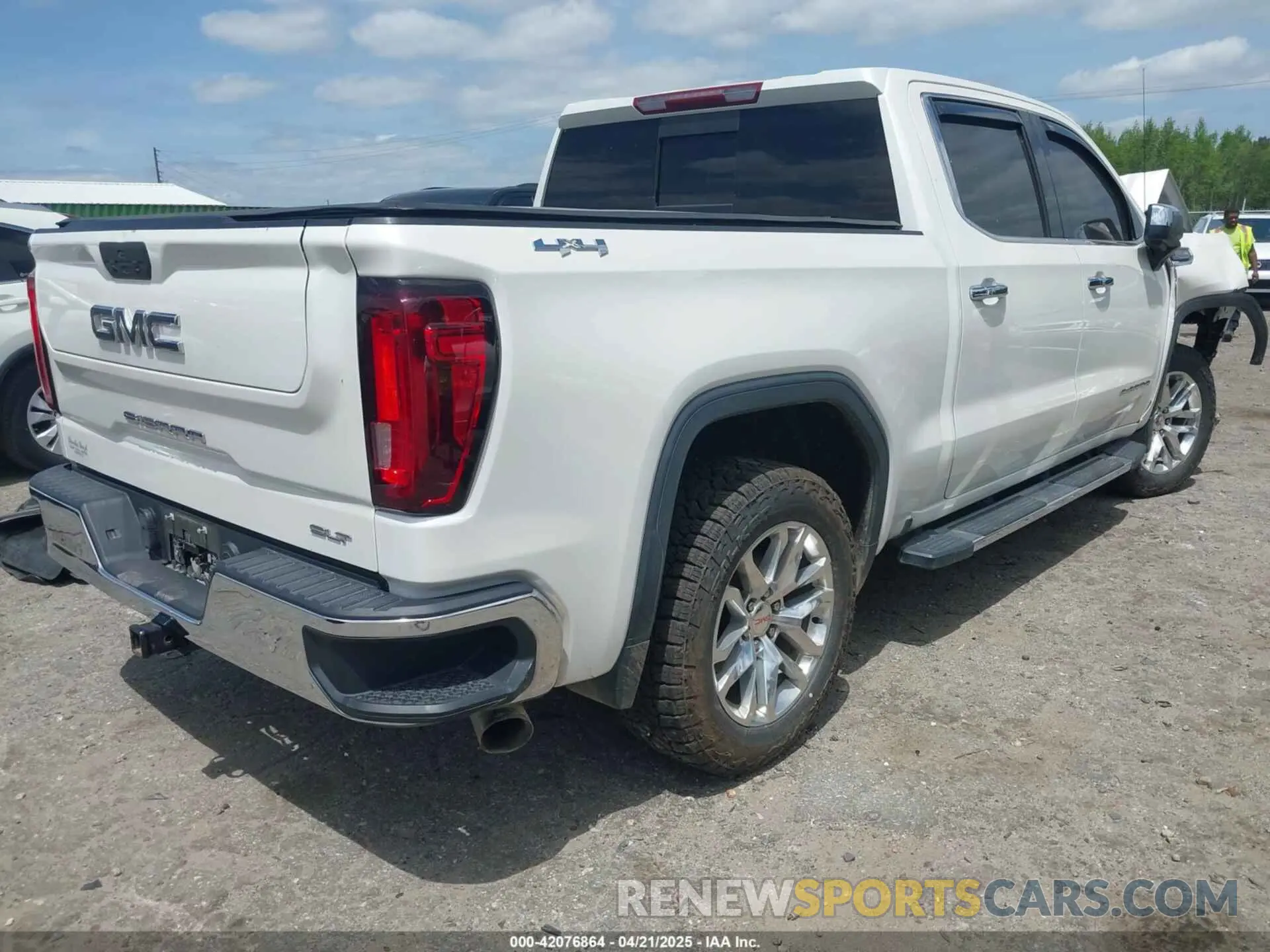 4 fotografías del automóvil dañado 3GTU9DEDXKG131736 GMC SIERRA 1500 2019