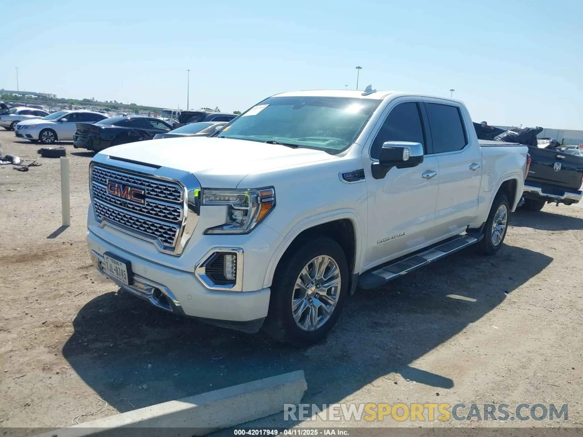 2 fotografías del automóvil dañado 3GTU9FEL9KG133562 GMC SIERRA 1500 2019