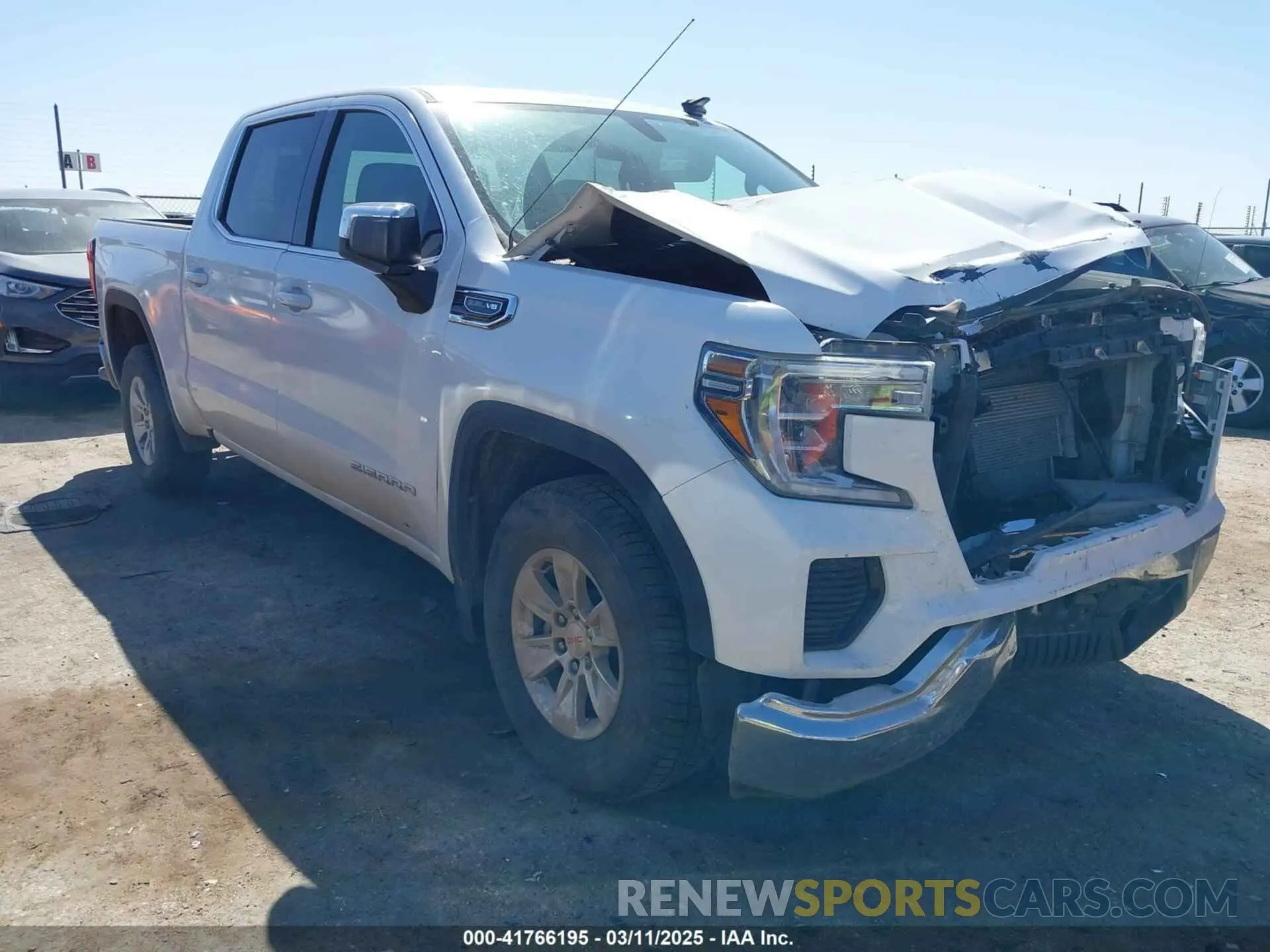 1 fotografías del automóvil dañado 1GTP8BED2LZ172075 GMC SIERRA 1500 2020
