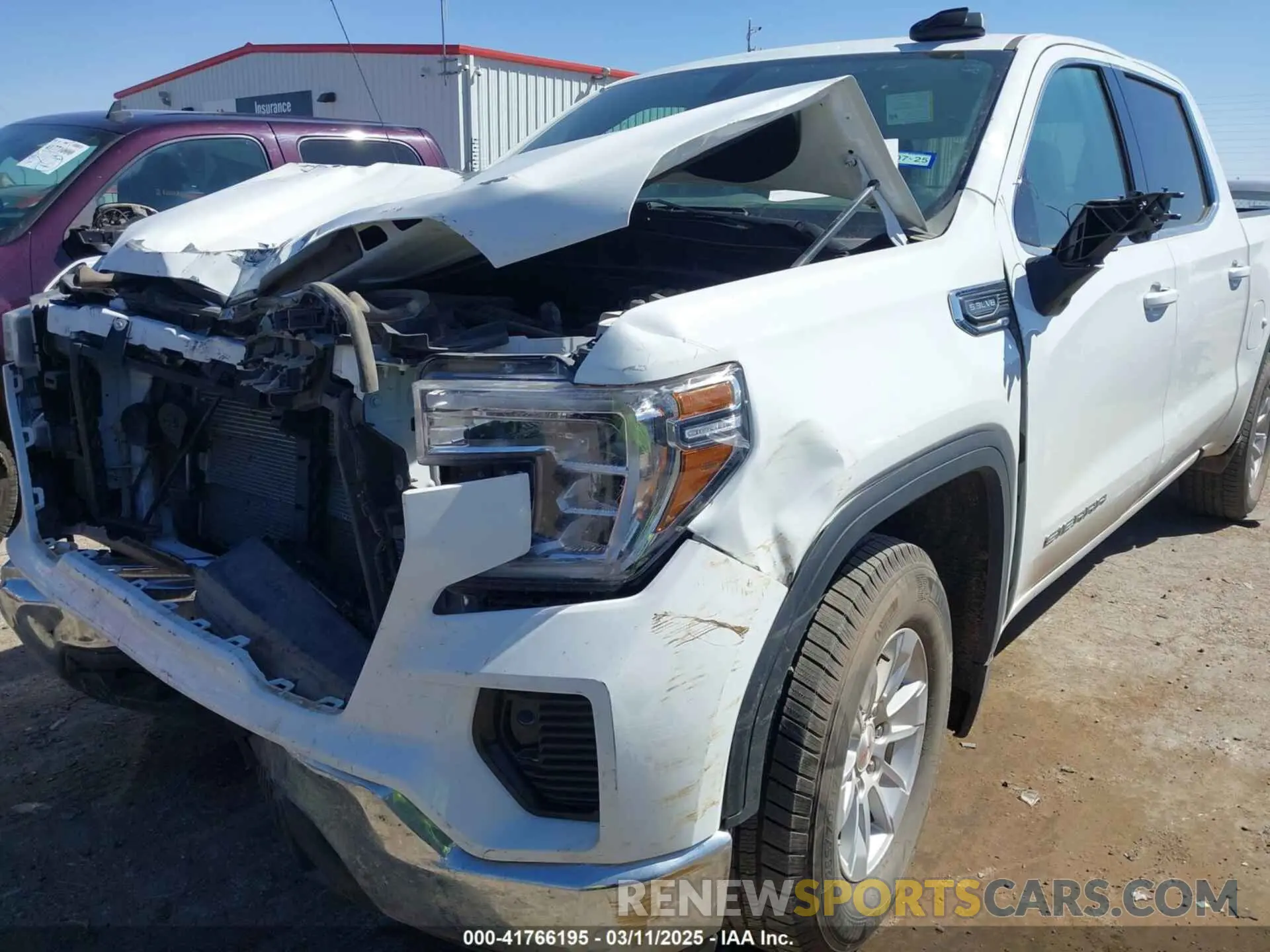 18 fotografías del automóvil dañado 1GTP8BED2LZ172075 GMC SIERRA 1500 2020
