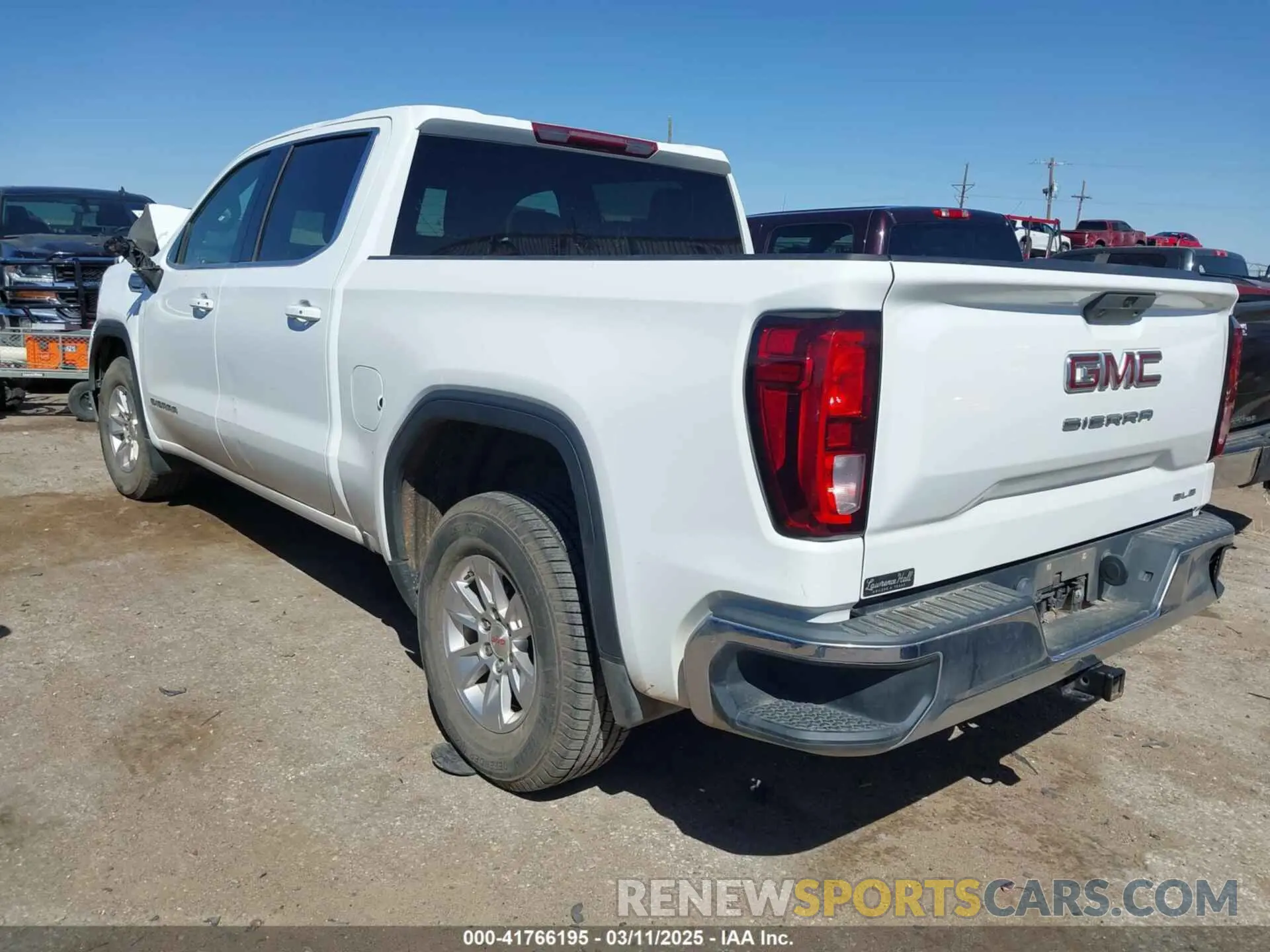 3 fotografías del automóvil dañado 1GTP8BED2LZ172075 GMC SIERRA 1500 2020