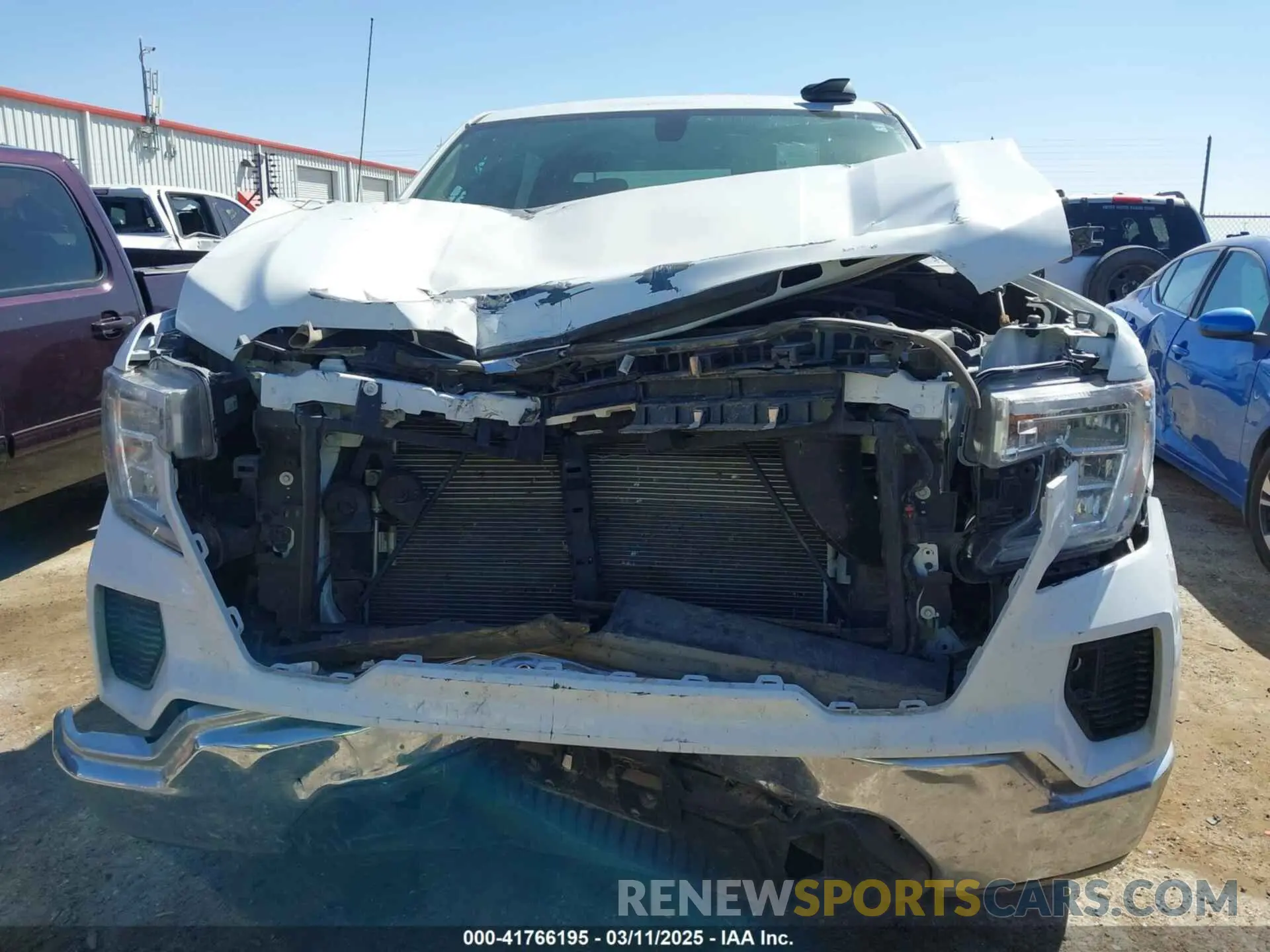 6 fotografías del automóvil dañado 1GTP8BED2LZ172075 GMC SIERRA 1500 2020