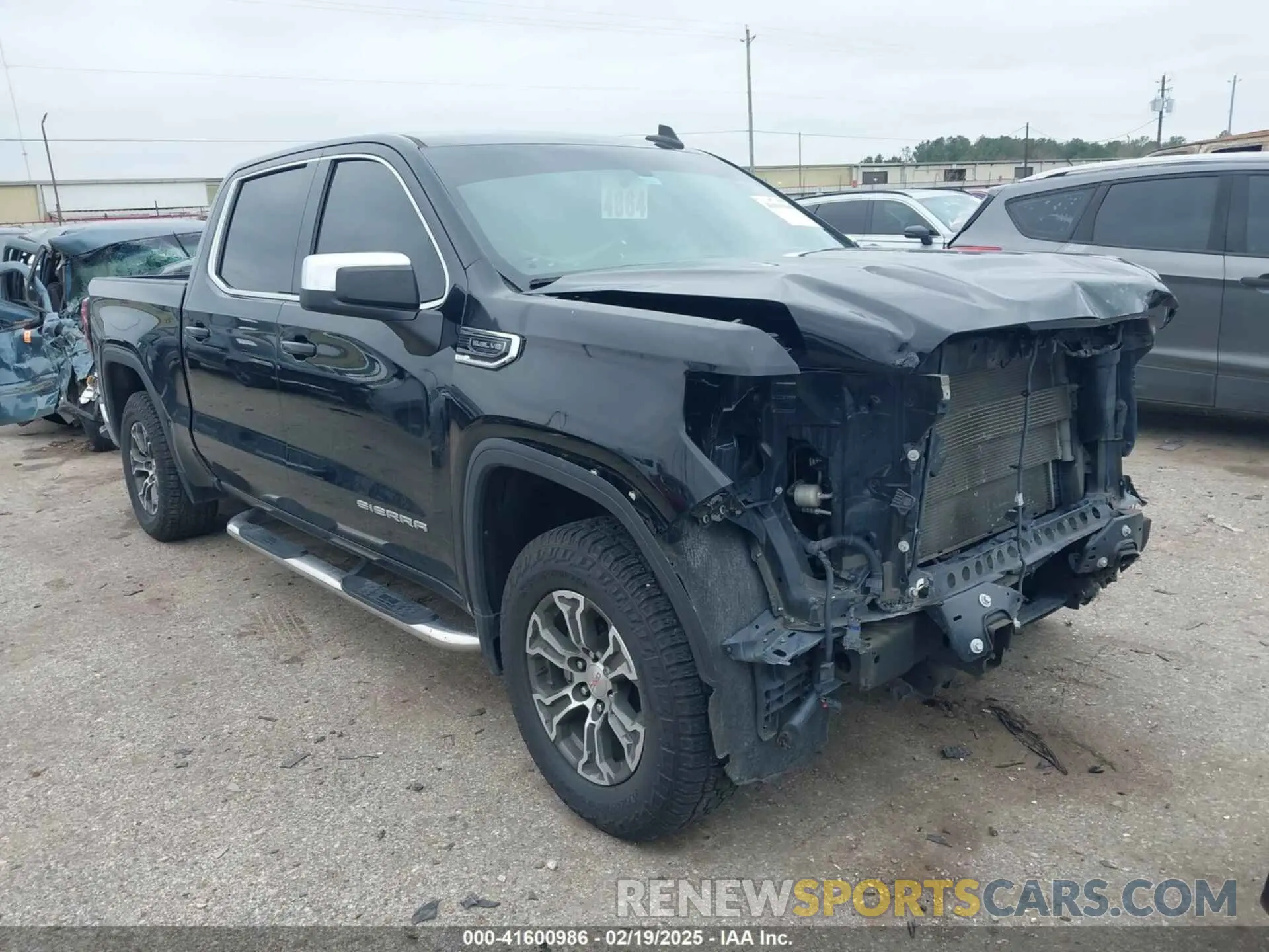 1 fotografías del automóvil dañado 1GTP8BEDXLZ152530 GMC SIERRA 1500 2020