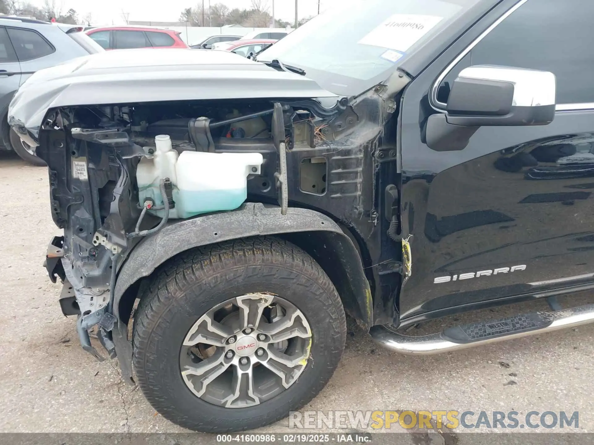 6 fotografías del automóvil dañado 1GTP8BEDXLZ152530 GMC SIERRA 1500 2020