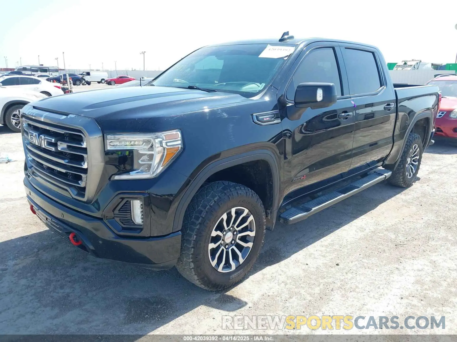 2 fotografías del automóvil dañado 1GTP9EEL5LZ189099 GMC SIERRA 1500 2020