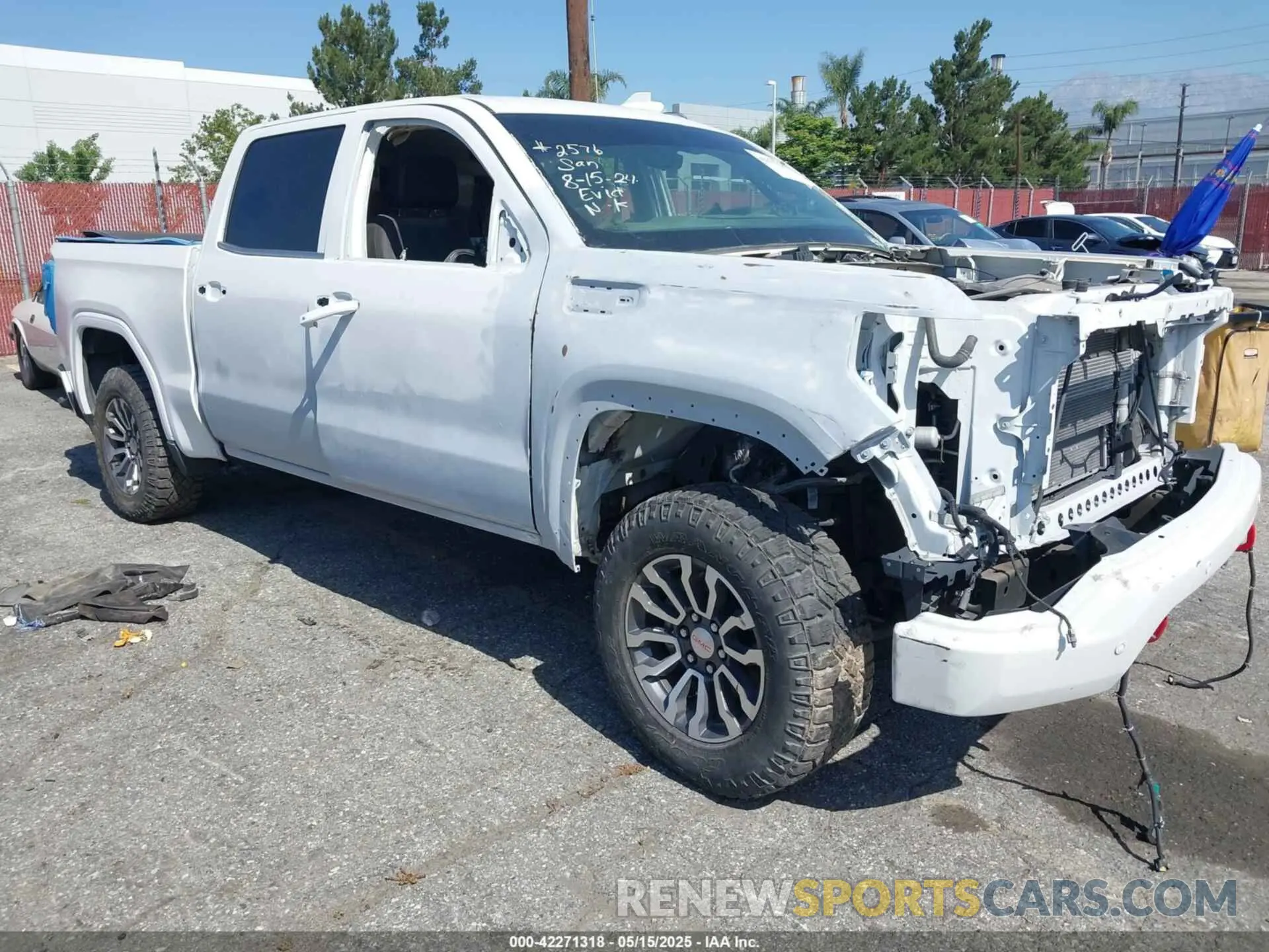 1 fotografías del automóvil dañado 1GTP9EELXLZ316476 GMC SIERRA 1500 2020