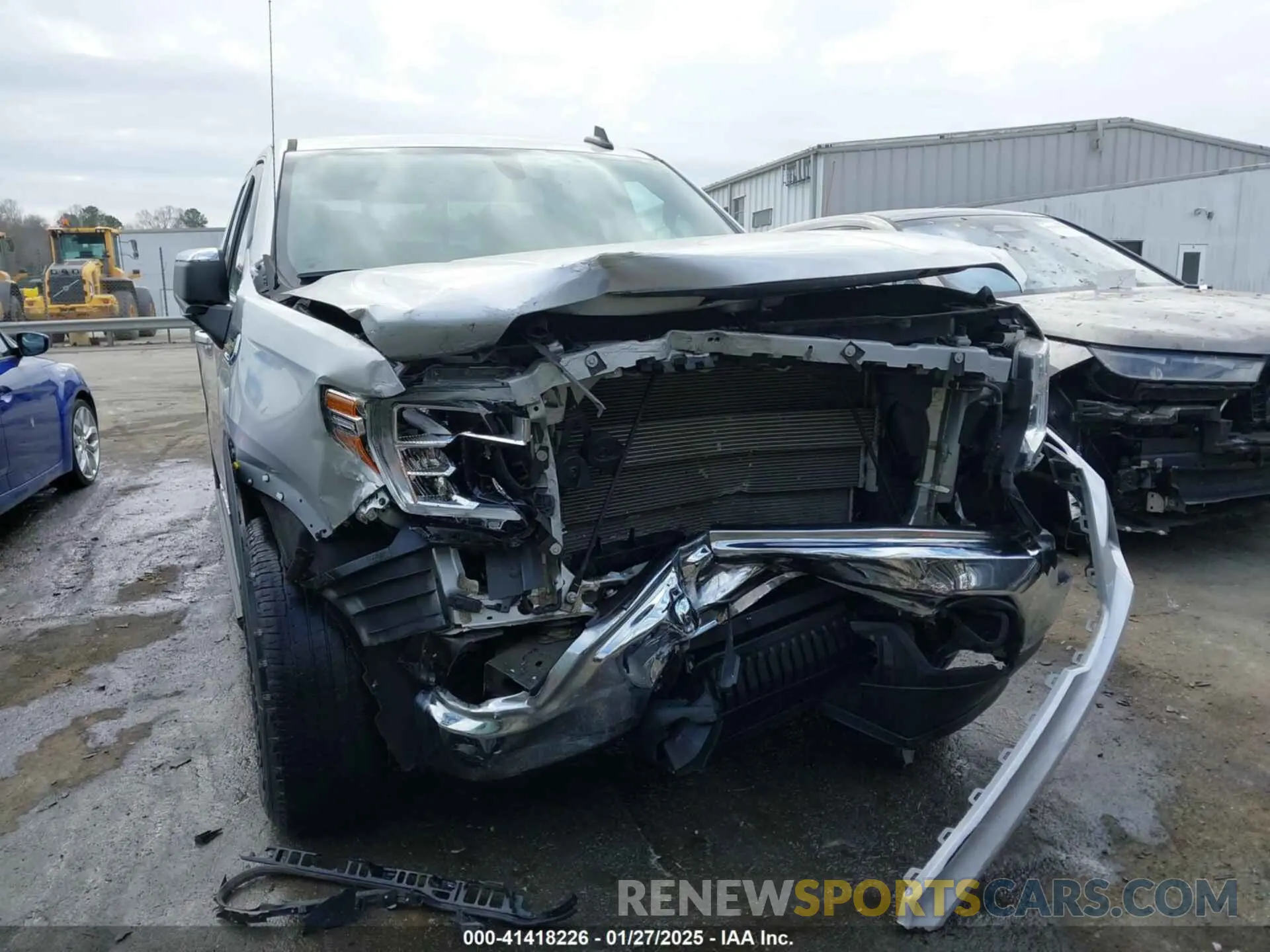 6 fotografías del automóvil dañado 1GTR9BED3LZ107791 GMC SIERRA 1500 2020