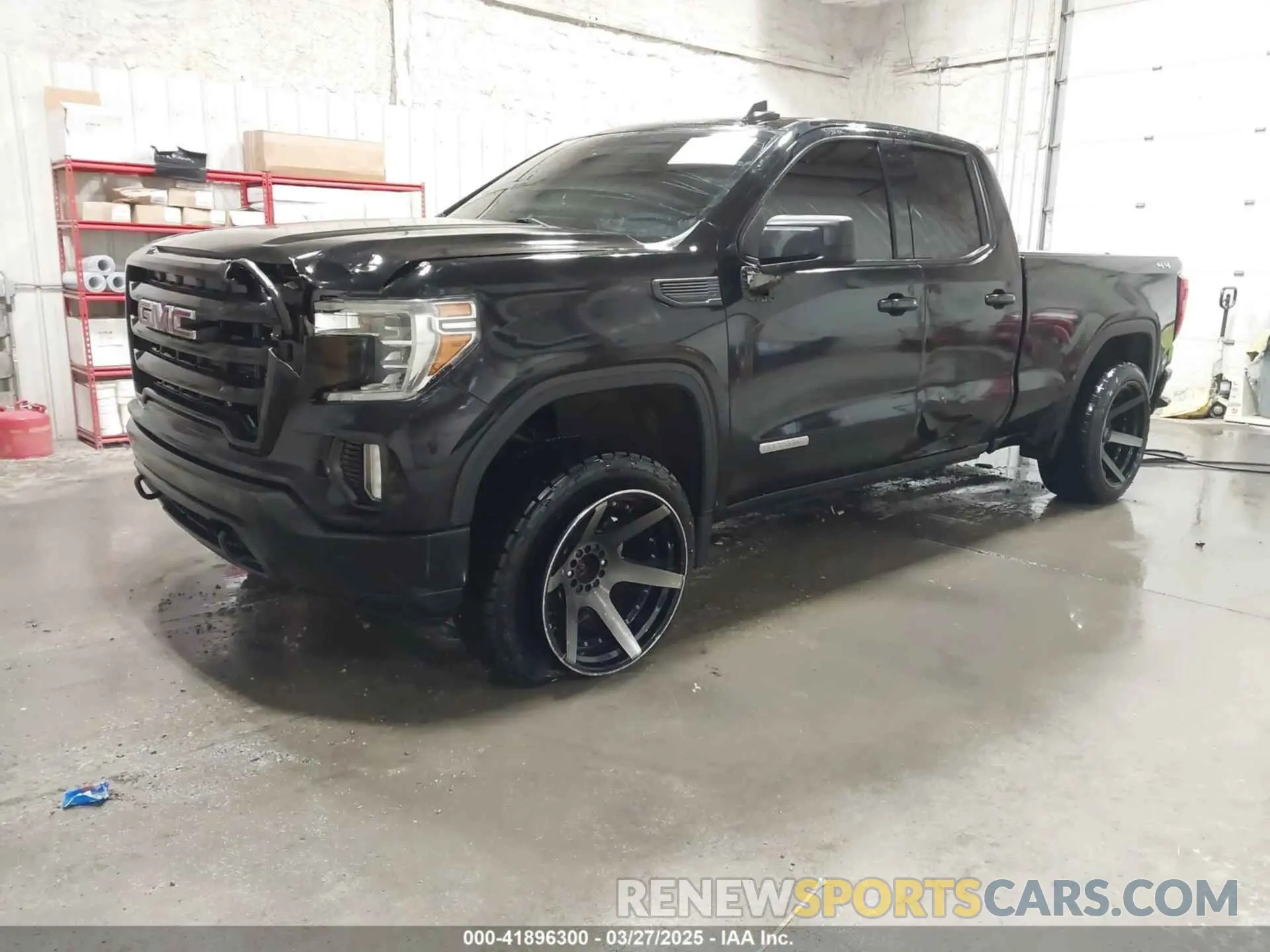 2 fotografías del automóvil dañado 1GTR9CEK9LZ166090 GMC SIERRA 1500 2020