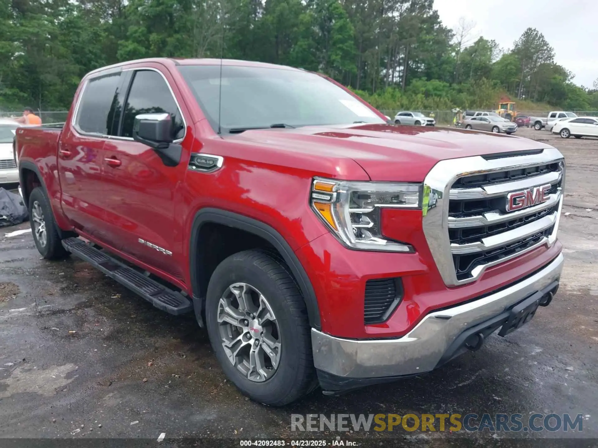 1 fotografías del automóvil dañado 1GTU9BED0LZ318294 GMC SIERRA 1500 2020