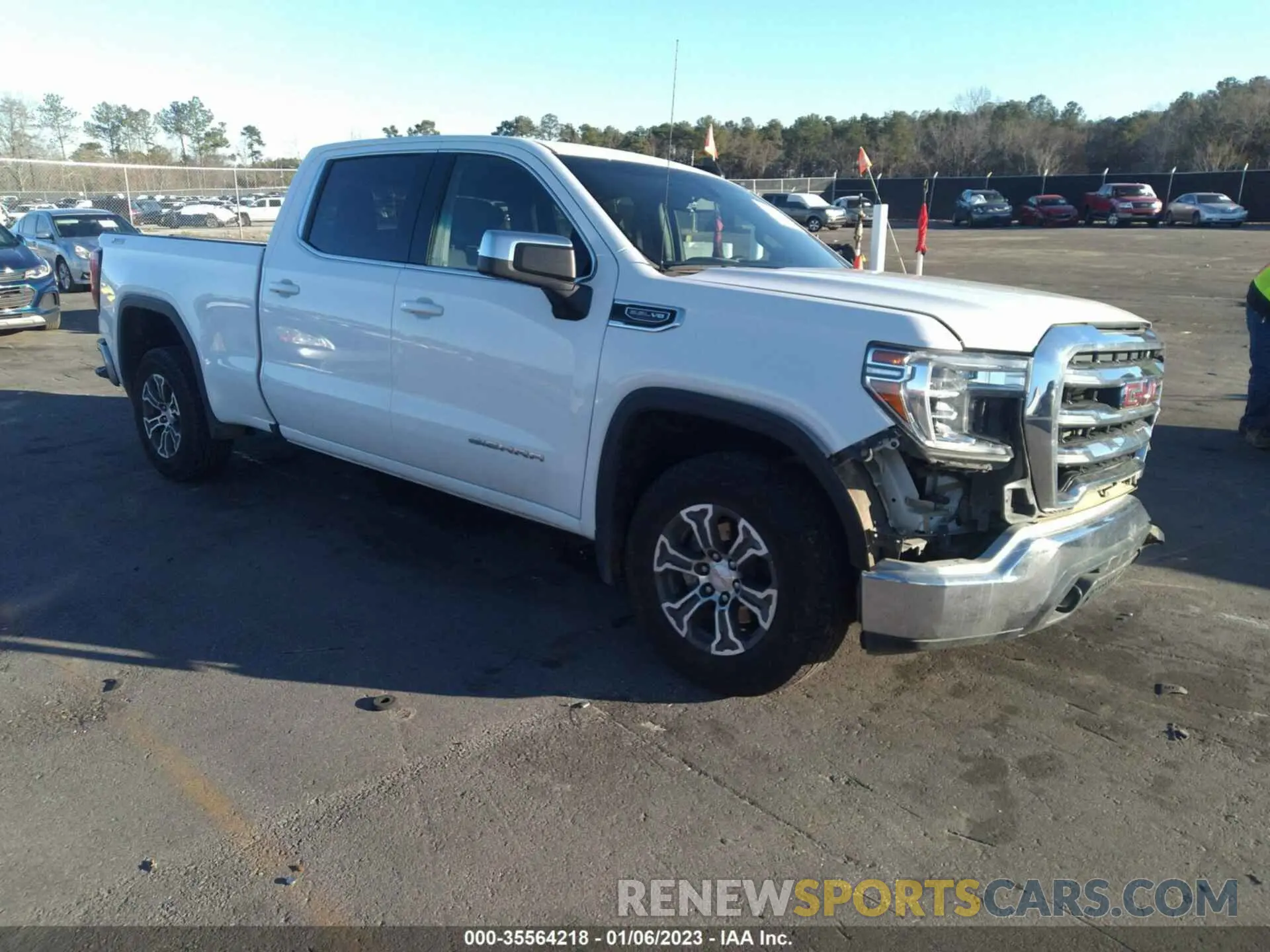 1 fotografías del automóvil dañado 1GTU9BED4LZ230610 GMC SIERRA 1500 2020