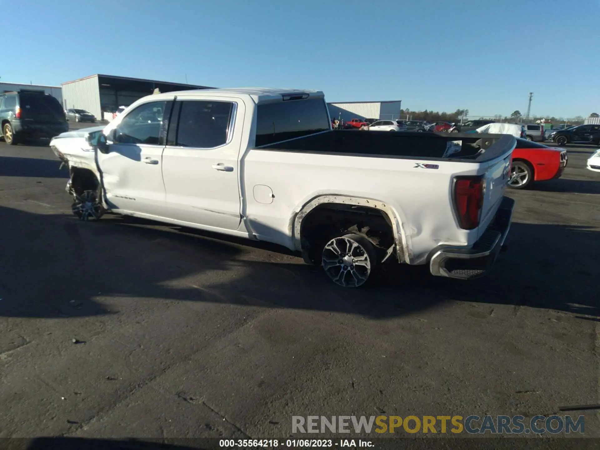 3 fotografías del automóvil dañado 1GTU9BED4LZ230610 GMC SIERRA 1500 2020