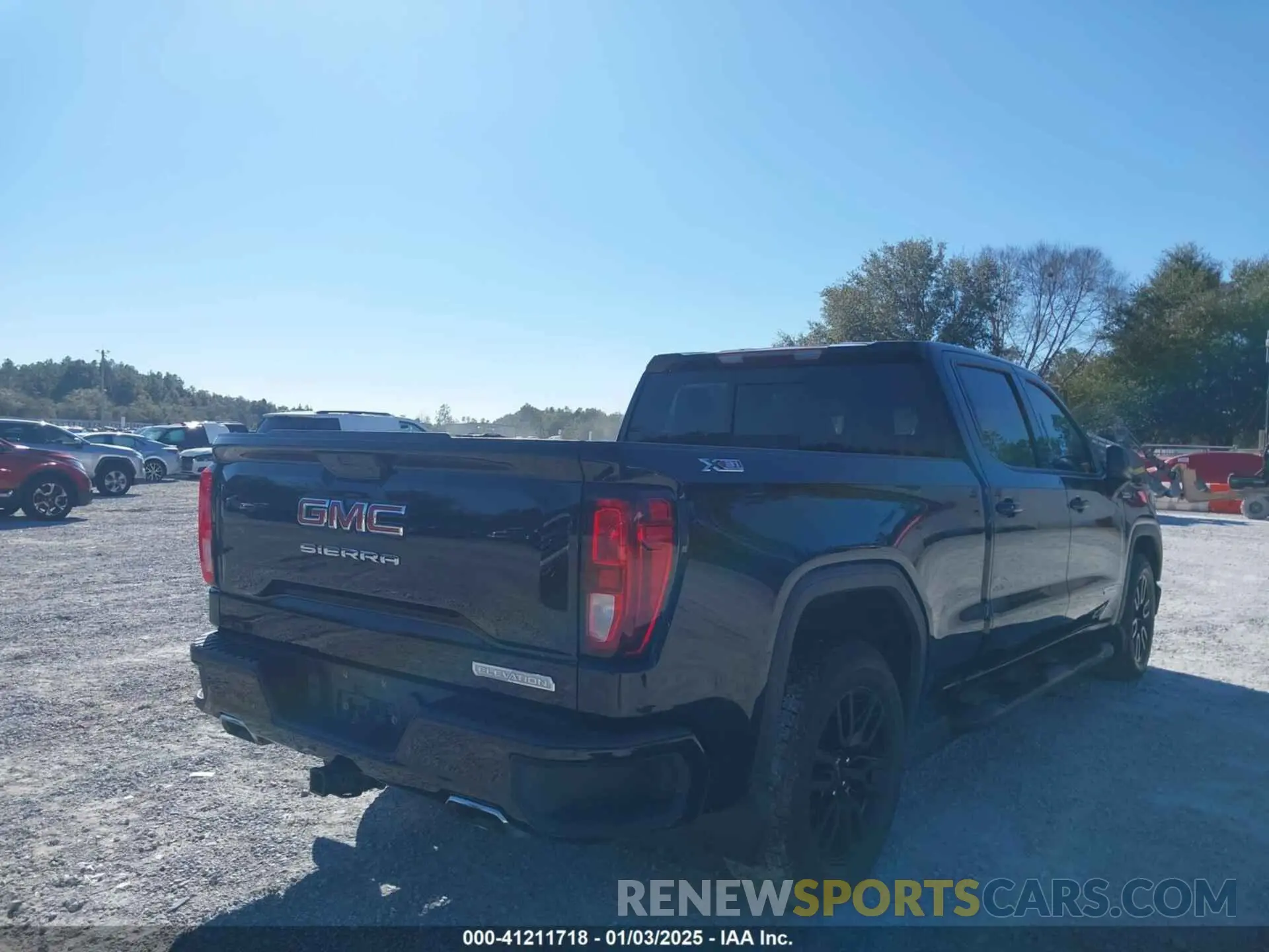 4 fotografías del automóvil dañado 1GTU9CED1LZ287403 GMC SIERRA 1500 2020