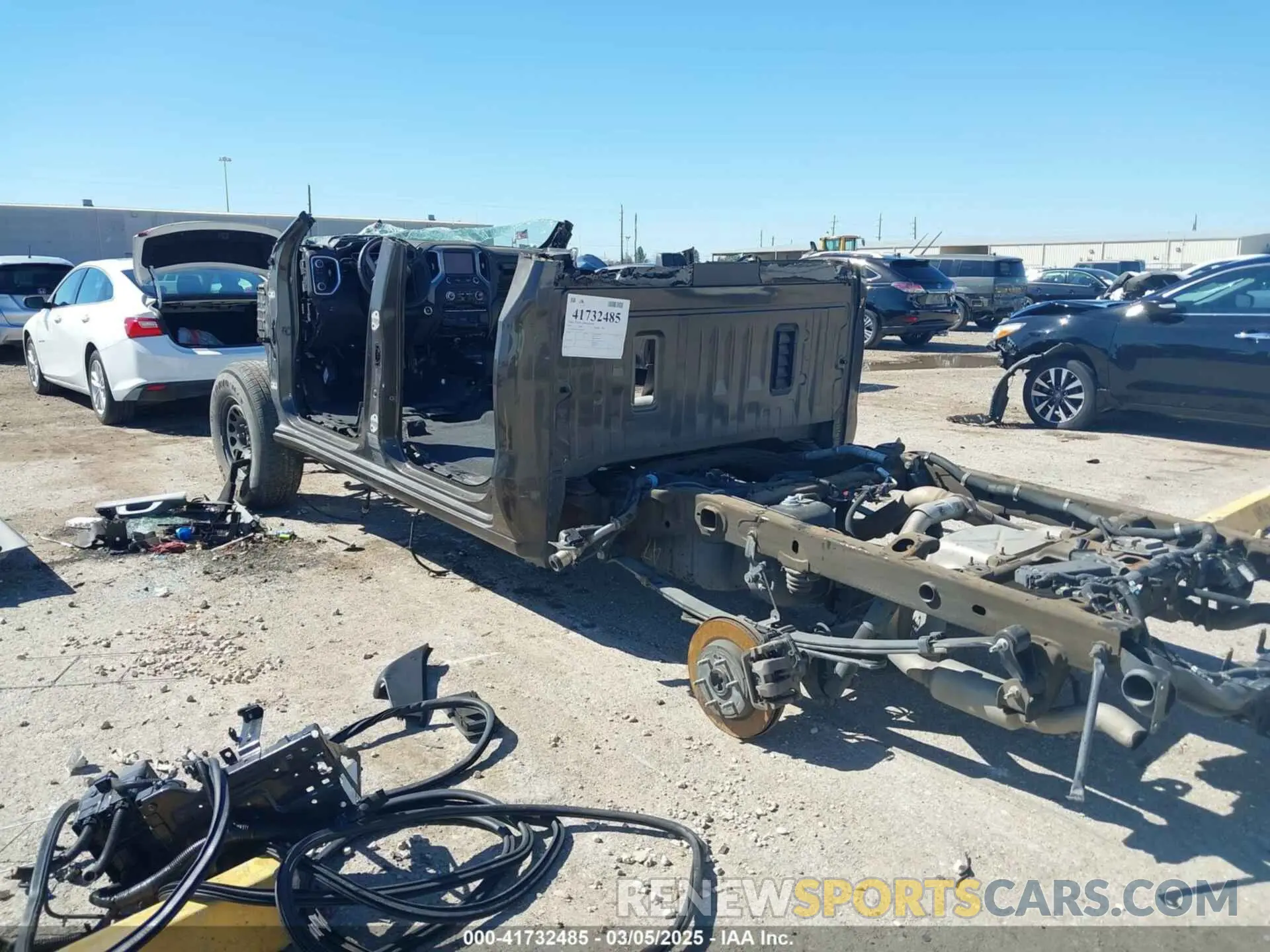 3 fotografías del automóvil dañado 1GTU9FEL9LZ170791 GMC SIERRA 1500 2020