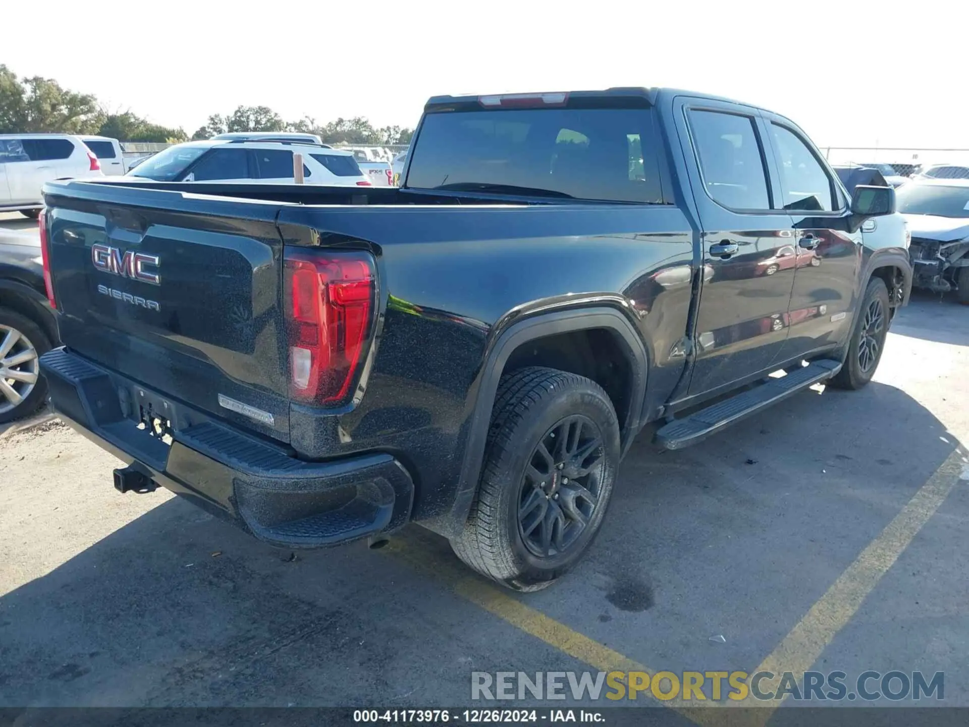 4 fotografías del automóvil dañado 3GTP8CED0LG173604 GMC SIERRA 1500 2020