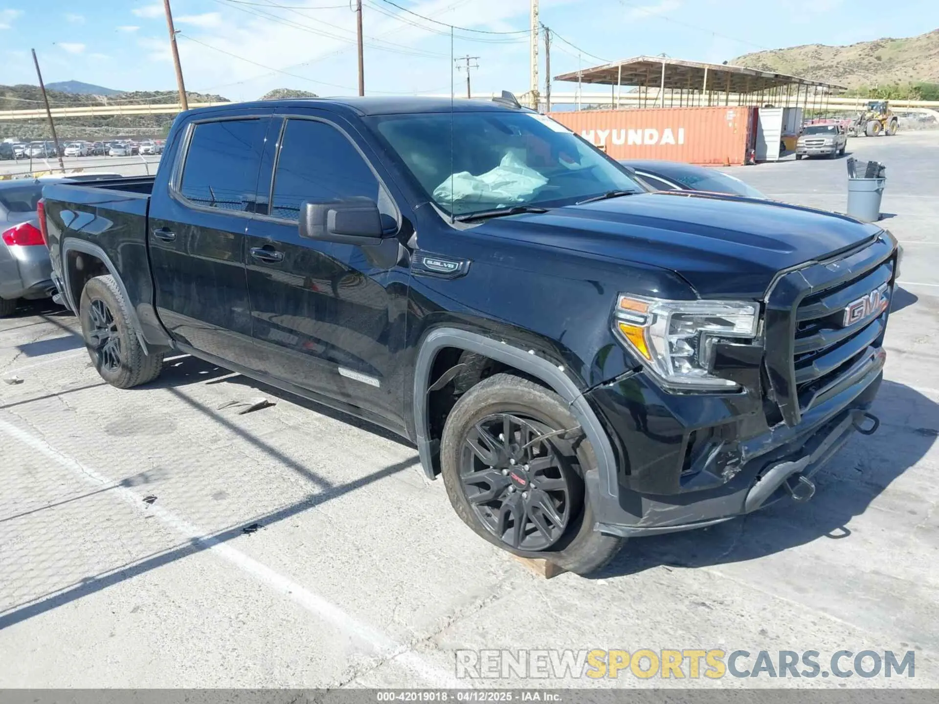 1 fotografías del automóvil dañado 3GTP8CED4LG180426 GMC SIERRA 1500 2020
