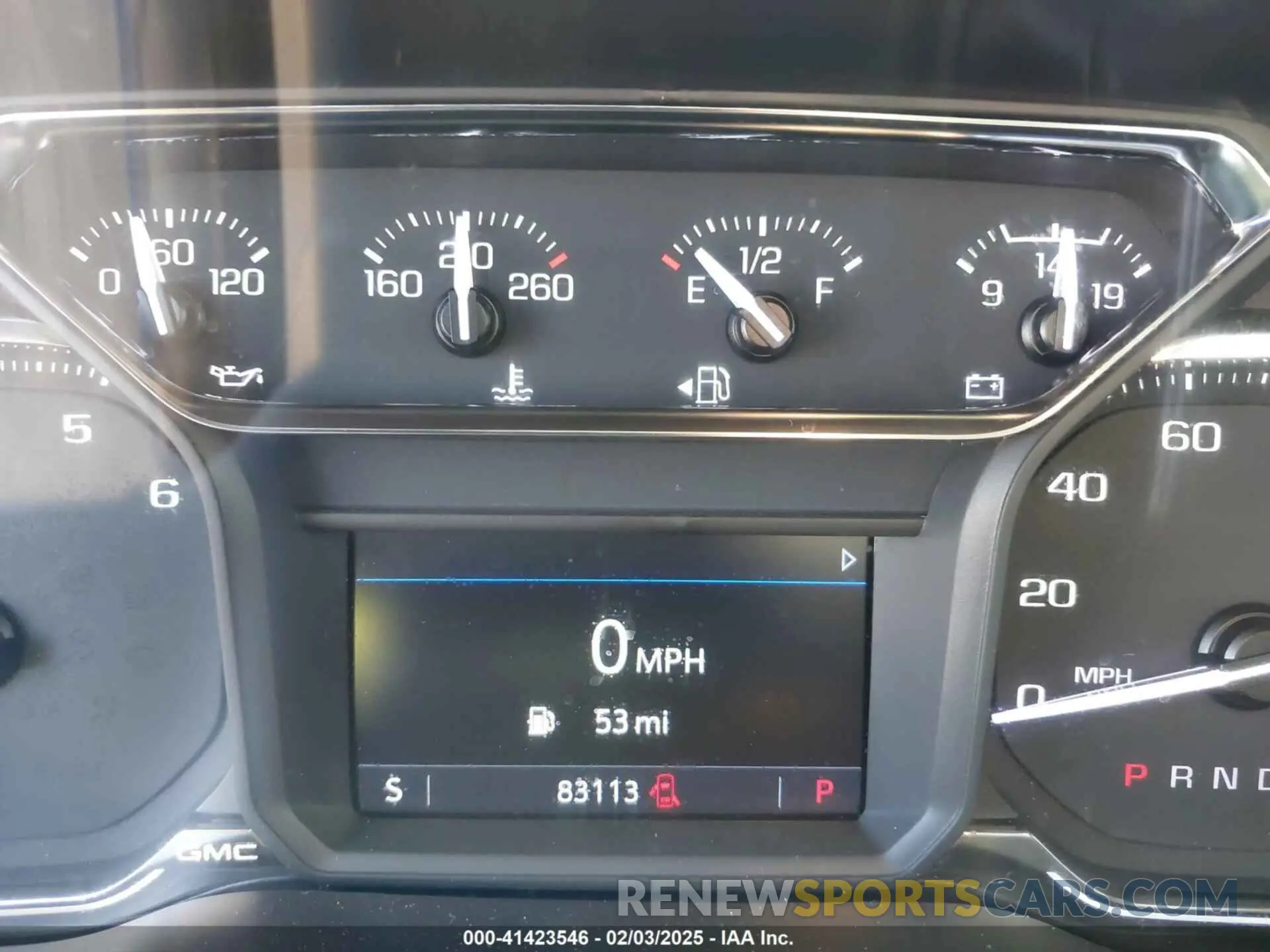 16 fotografías del automóvil dañado 3GTP8CED5LG435682 GMC SIERRA 1500 2020