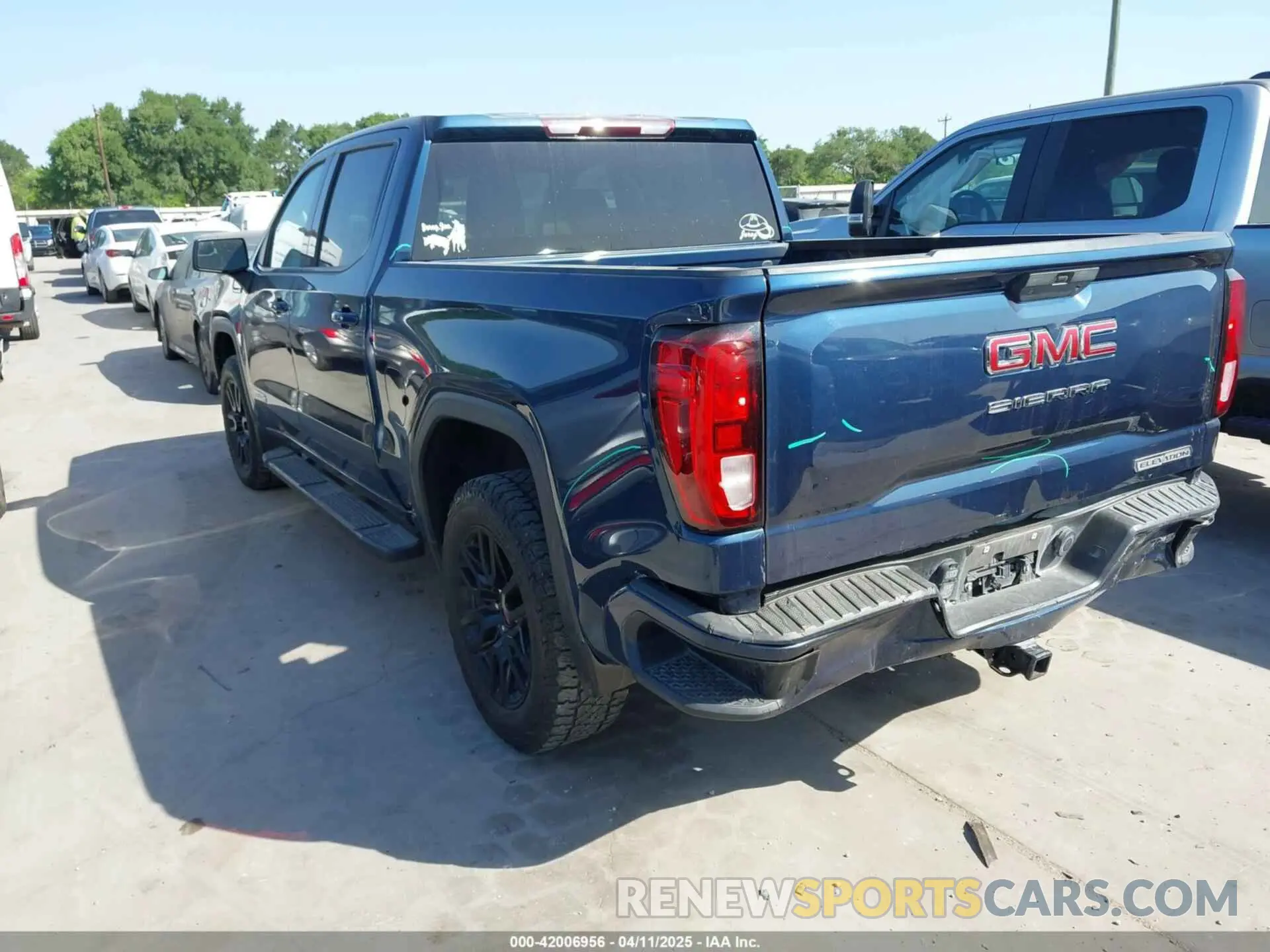3 fotografías del automóvil dañado 3GTP8CED6LG122463 GMC SIERRA 1500 2020