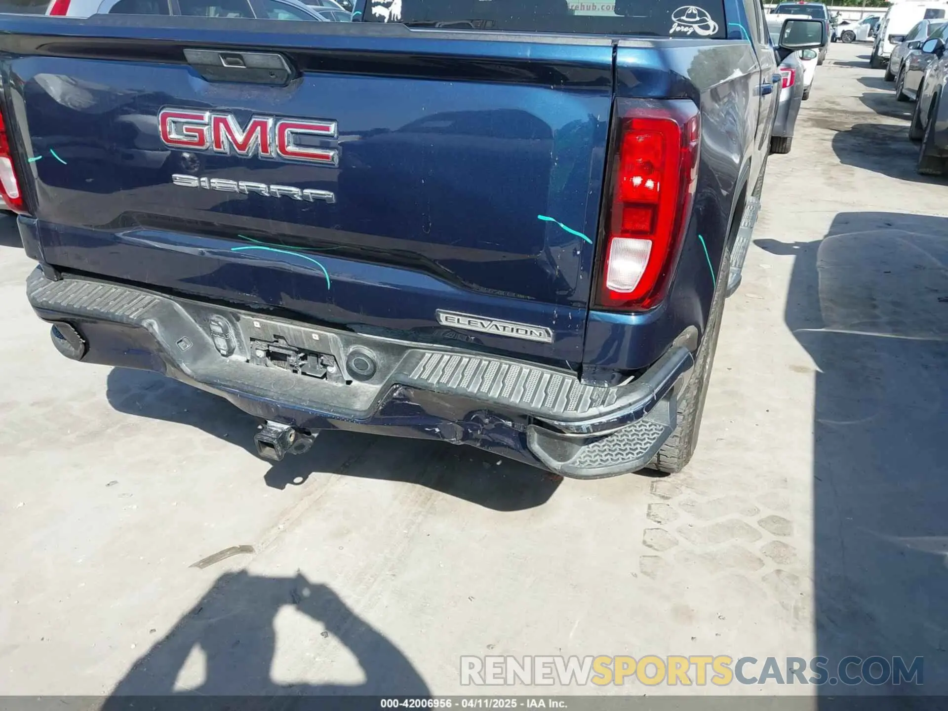 6 fotografías del automóvil dañado 3GTP8CED6LG122463 GMC SIERRA 1500 2020
