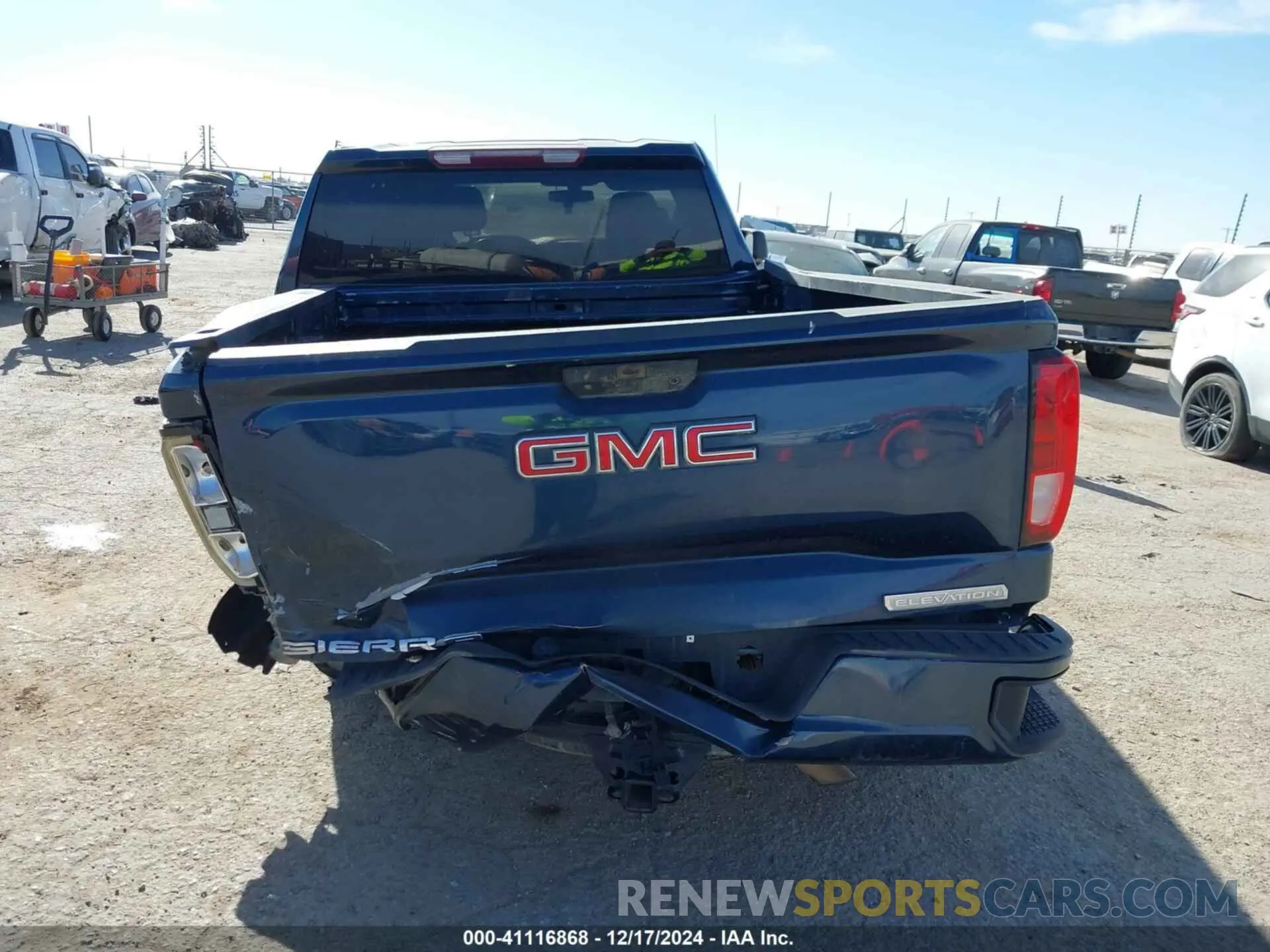 16 fotografías del automóvil dañado 3GTP8CEK0LG358153 GMC SIERRA 1500 2020