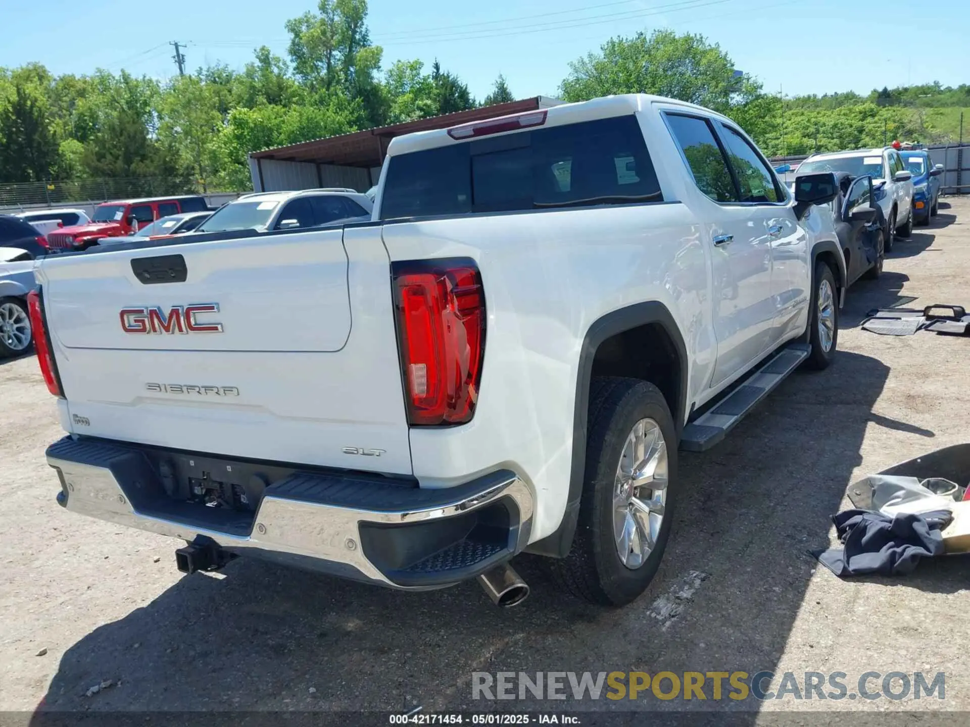 4 fotografías del automóvil dañado 3GTP8DEDXLG353243 GMC SIERRA 1500 2020