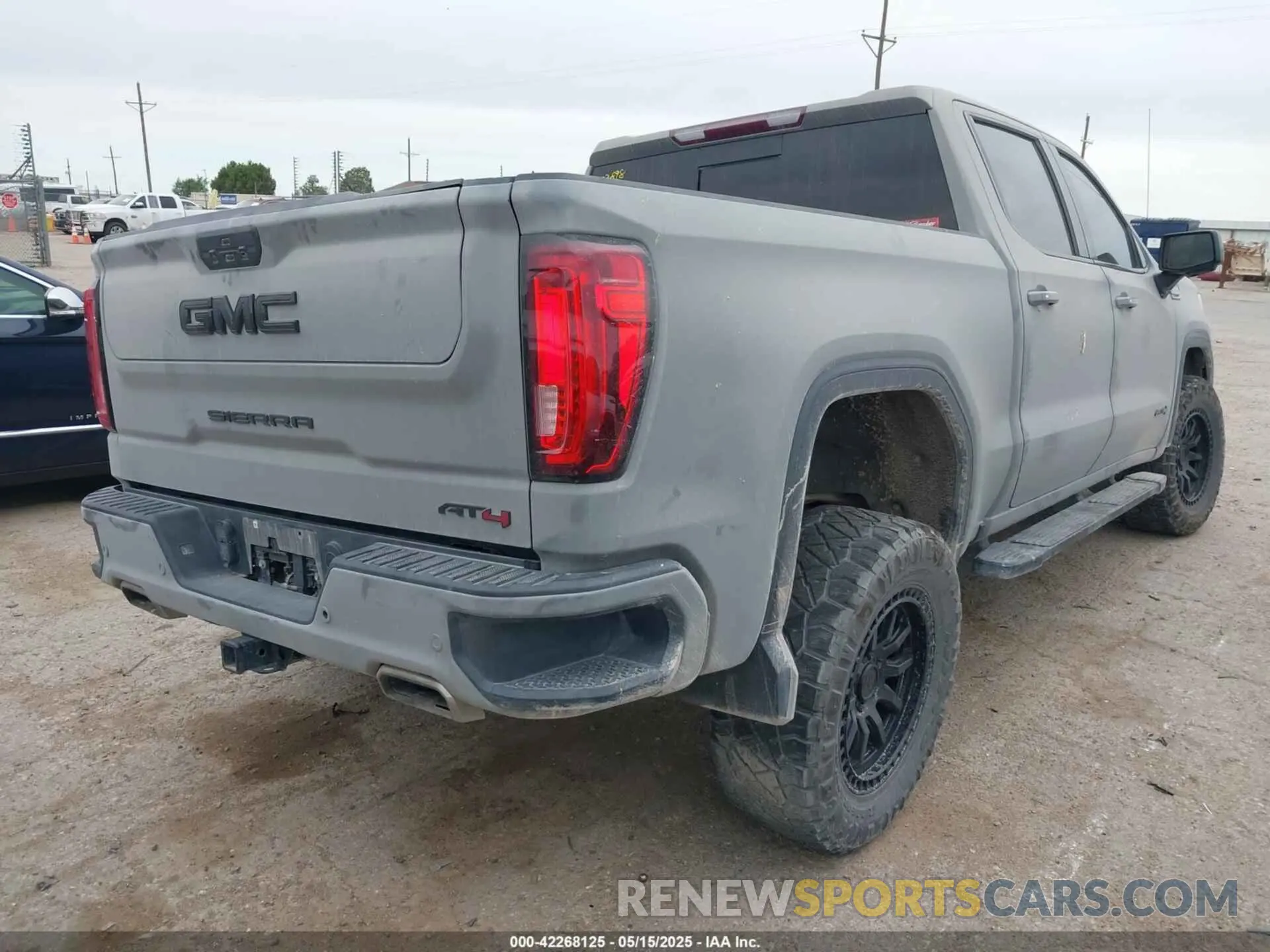 4 fotografías del automóvil dañado 3GTP9EEL1LG307584 GMC SIERRA 1500 2020
