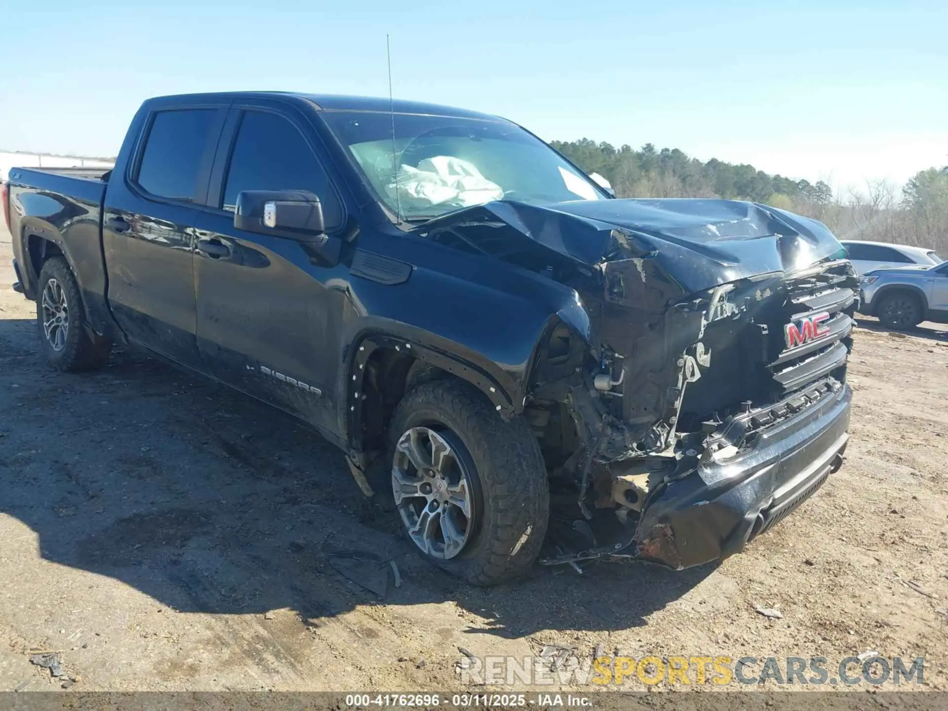 1 fotografías del automóvil dañado 3GTU9AEF1LG271109 GMC SIERRA 1500 2020