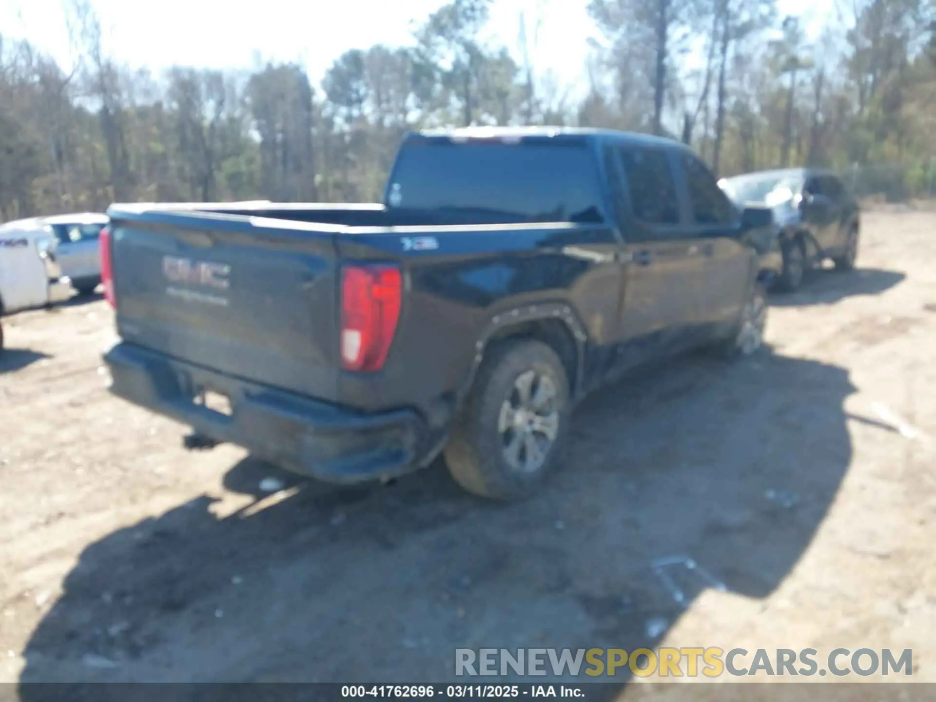 4 fotografías del automóvil dañado 3GTU9AEF1LG271109 GMC SIERRA 1500 2020