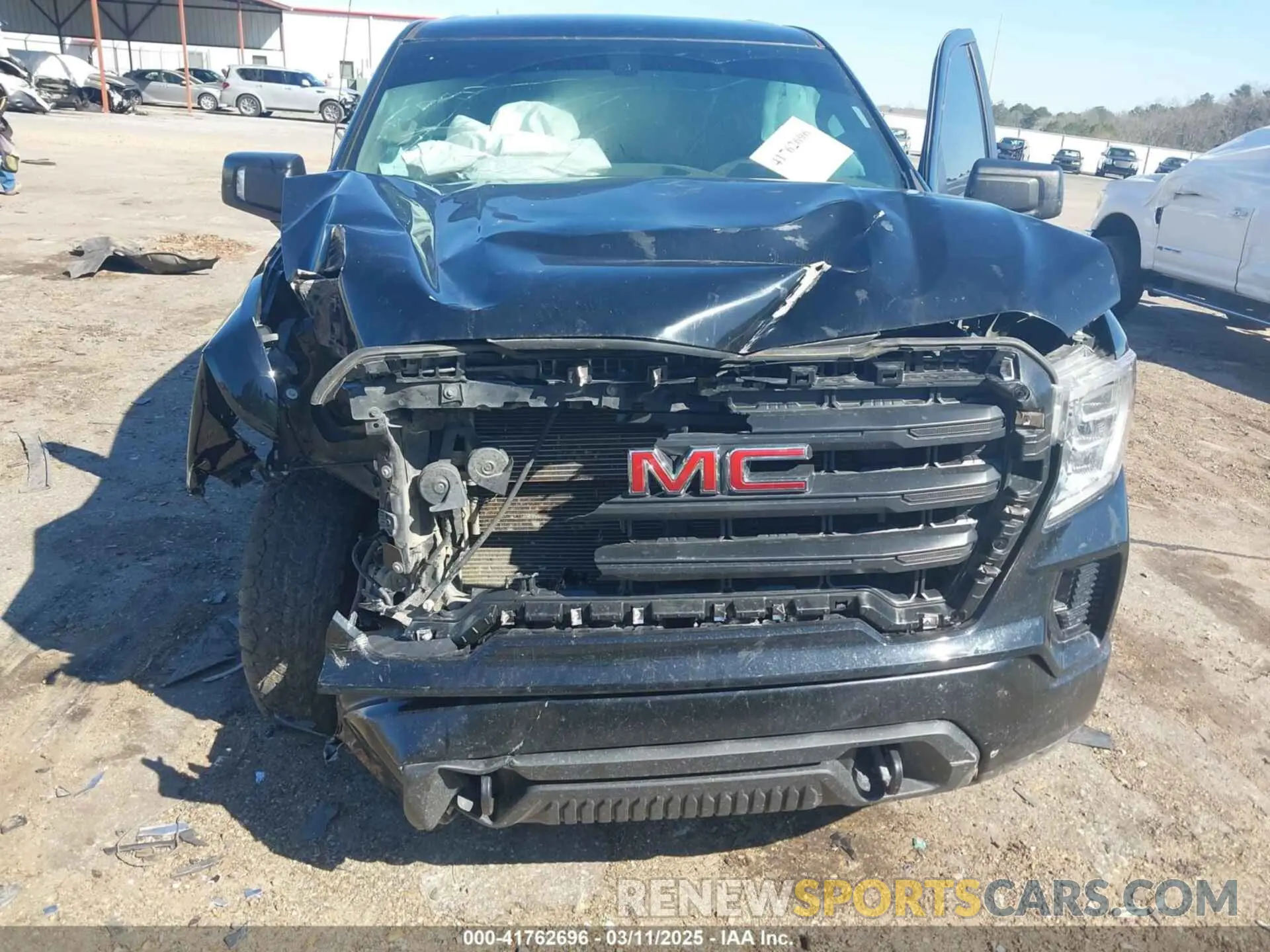 6 fotografías del automóvil dañado 3GTU9AEF1LG271109 GMC SIERRA 1500 2020