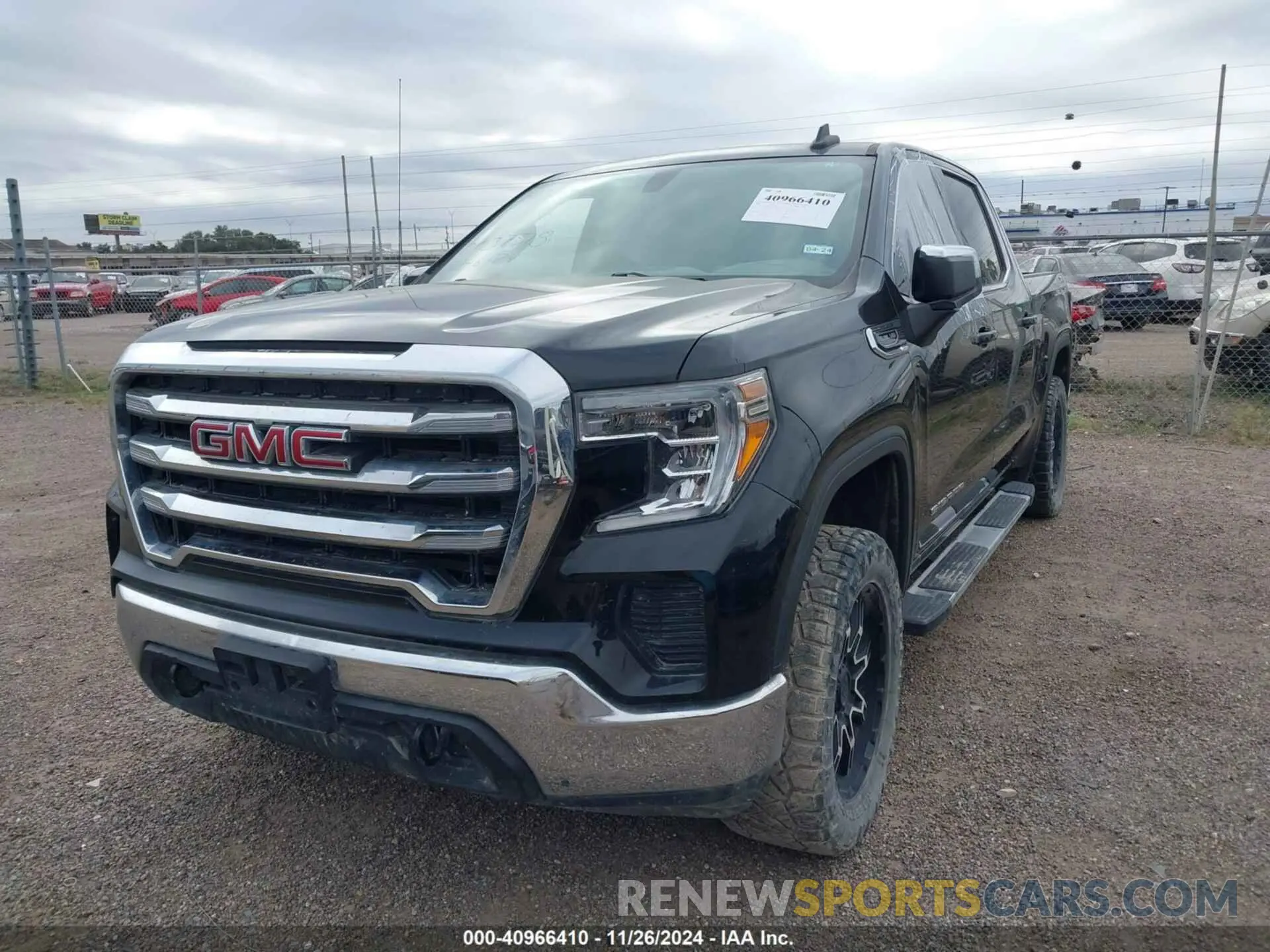 2 fotografías del automóvil dañado 3GTU9BED3LG225804 GMC SIERRA 1500 2020
