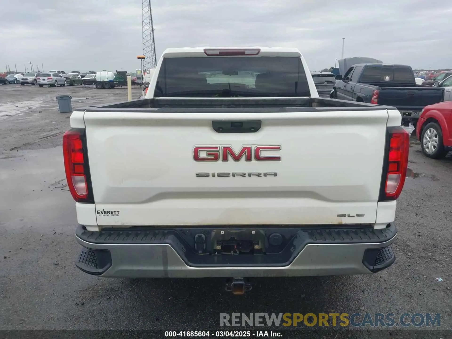 16 fotografías del automóvil dañado 3GTU9BED9LG223510 GMC SIERRA 1500 2020