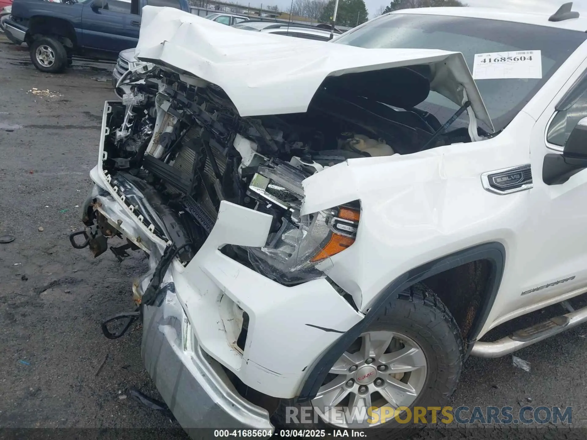 17 fotografías del automóvil dañado 3GTU9BED9LG223510 GMC SIERRA 1500 2020