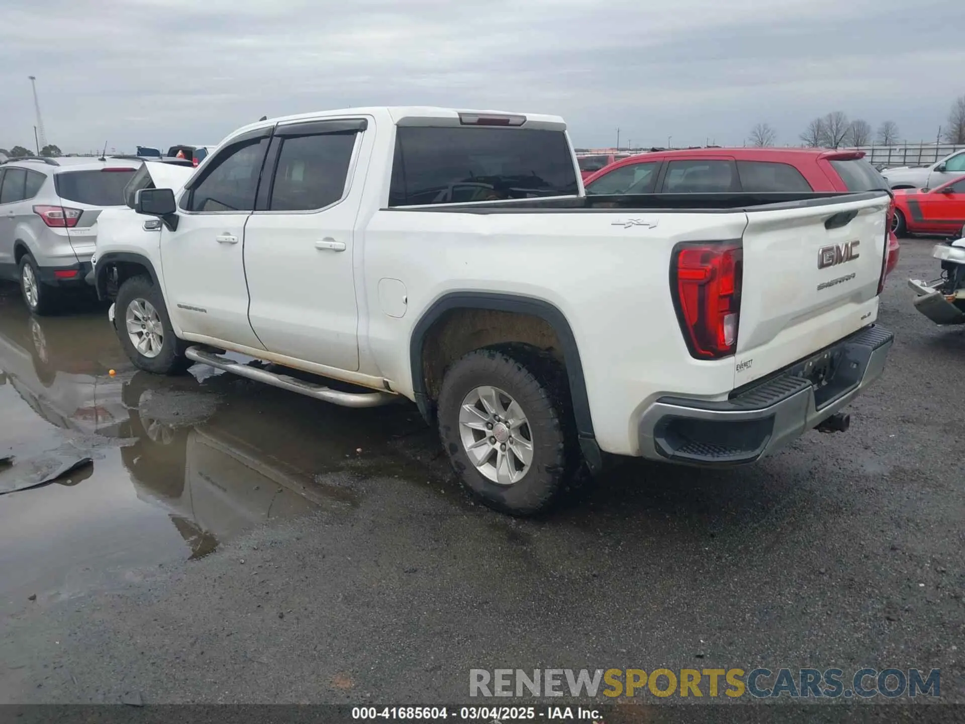 3 fotografías del automóvil dañado 3GTU9BED9LG223510 GMC SIERRA 1500 2020