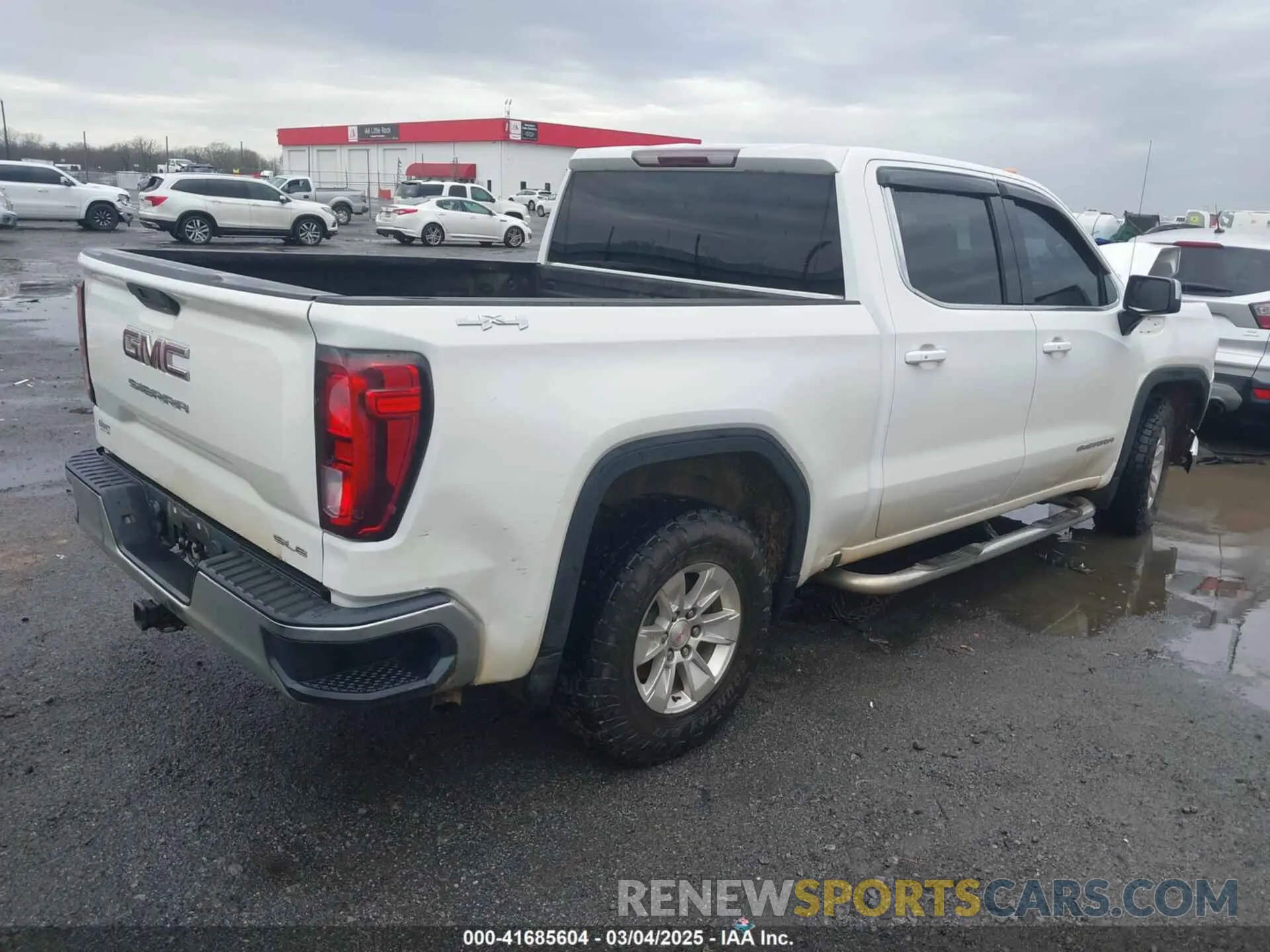 4 fotografías del automóvil dañado 3GTU9BED9LG223510 GMC SIERRA 1500 2020
