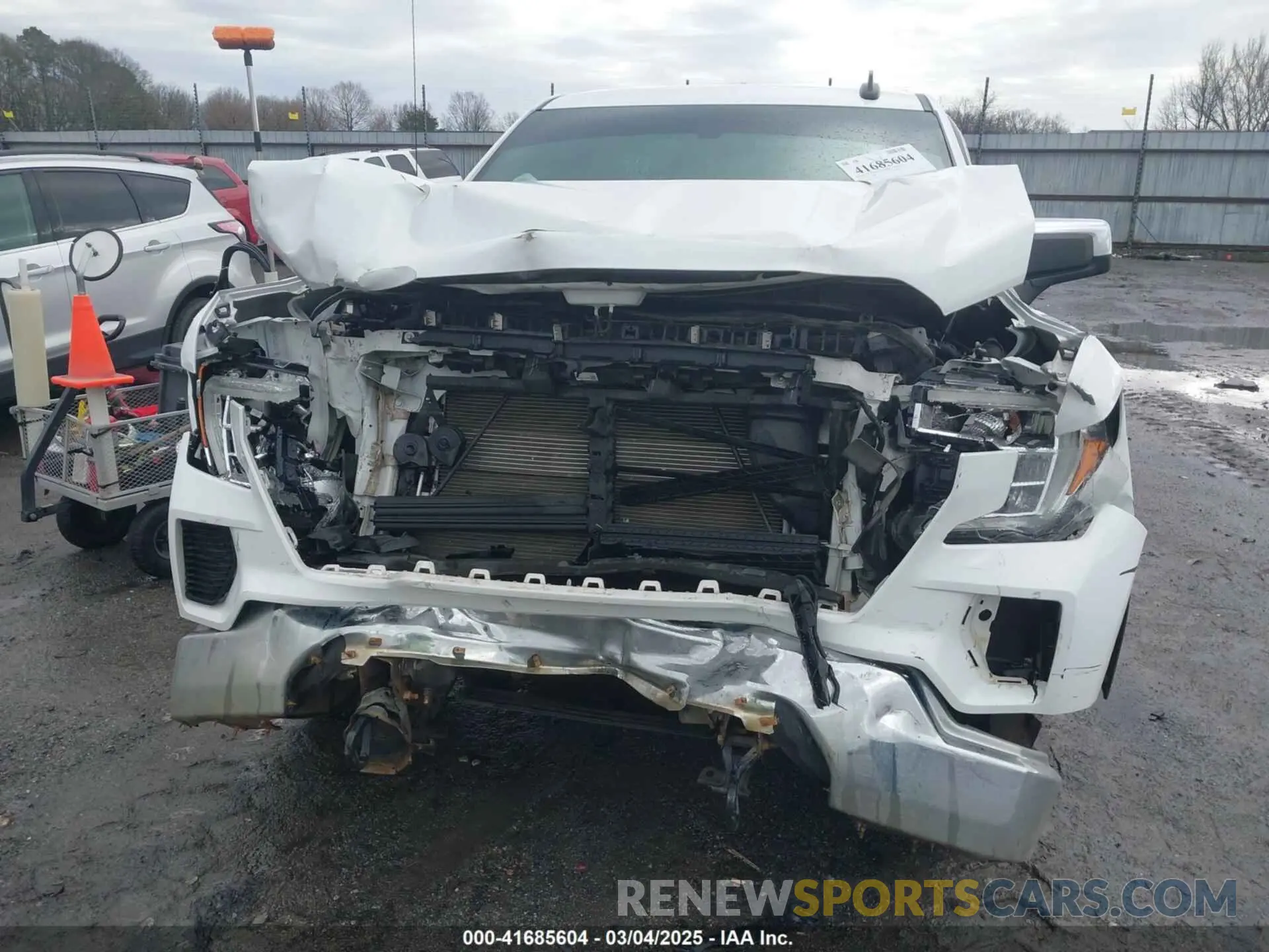 6 fotografías del automóvil dañado 3GTU9BED9LG223510 GMC SIERRA 1500 2020