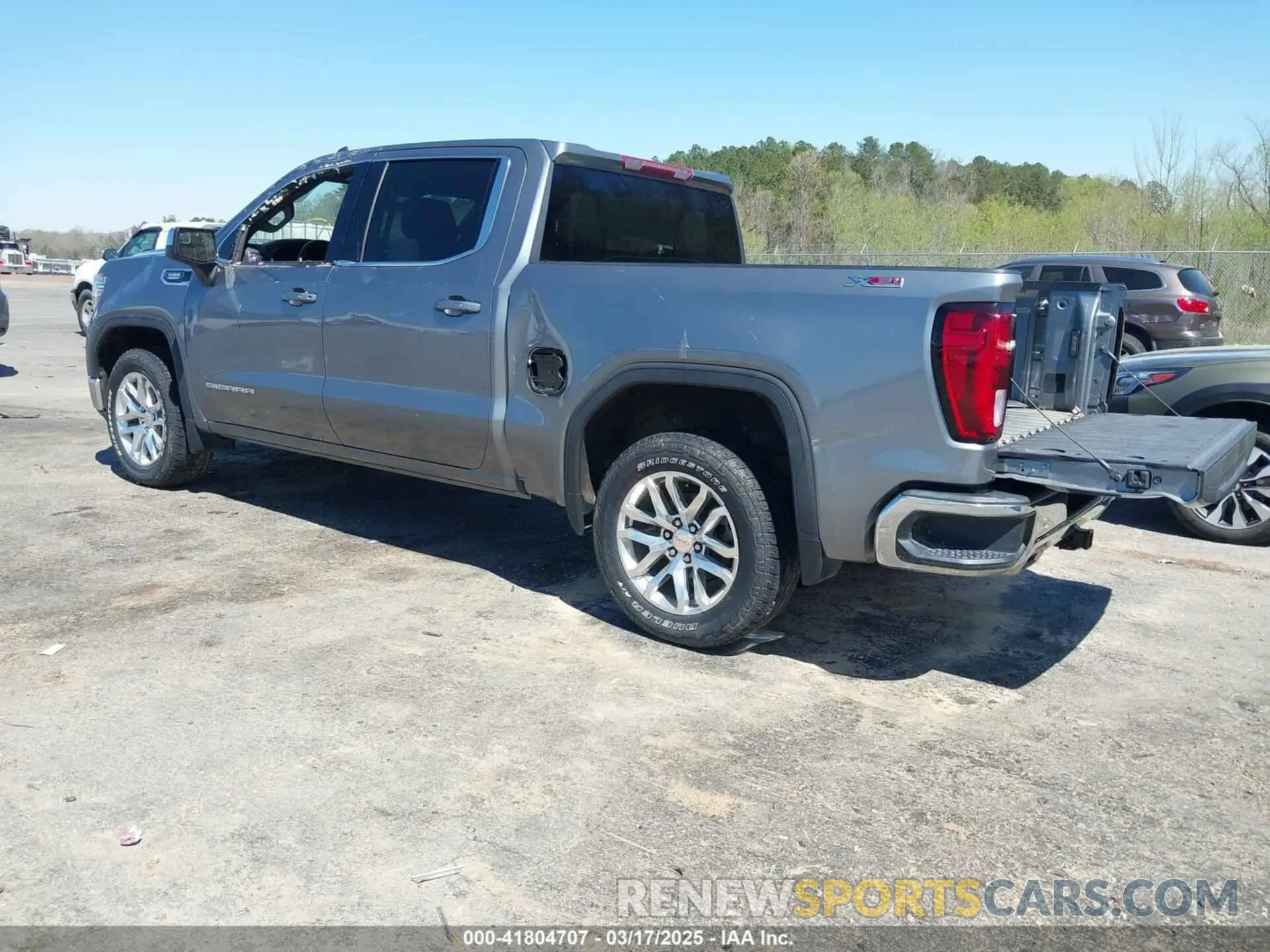 3 fotografías del automóvil dañado 3GTU9BET1LG446146 GMC SIERRA 1500 2020