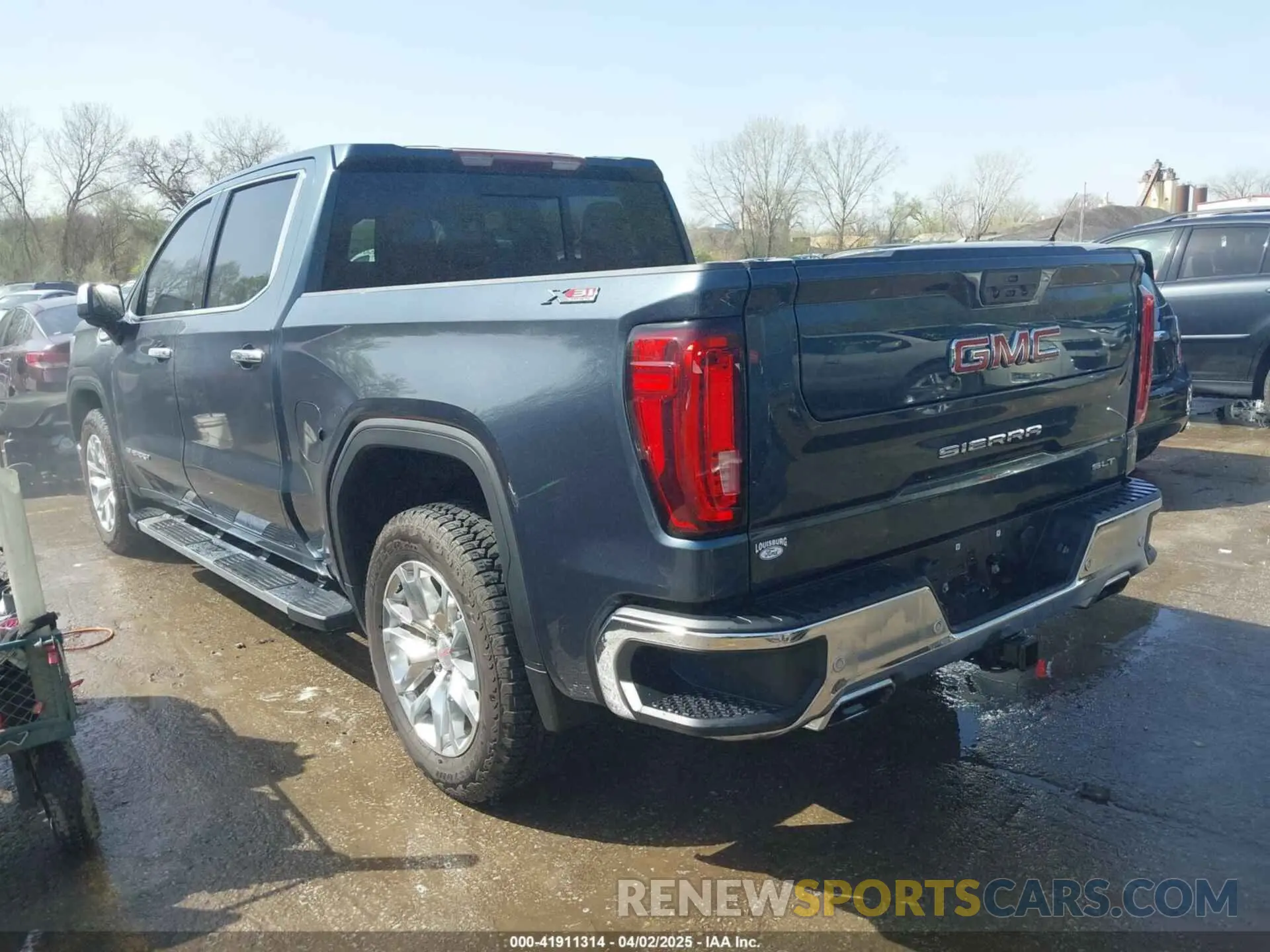 3 fotografías del automóvil dañado 3GTU9DED6LG283336 GMC SIERRA 1500 2020
