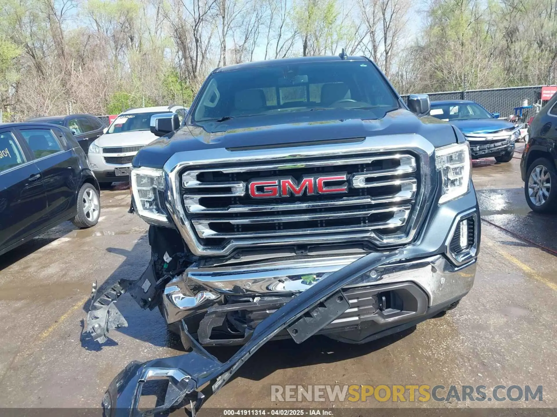 6 fotografías del automóvil dañado 3GTU9DED6LG283336 GMC SIERRA 1500 2020